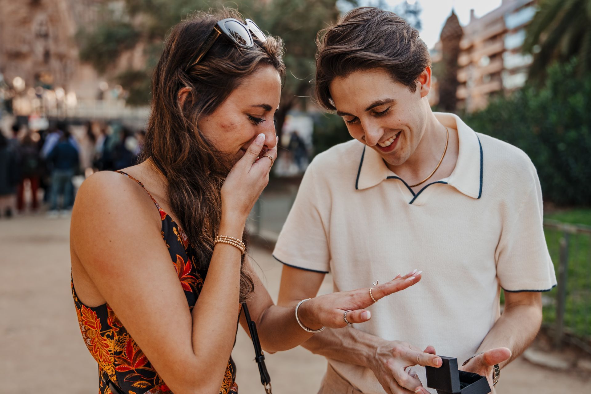 Proposal photoshoot in Barcelona