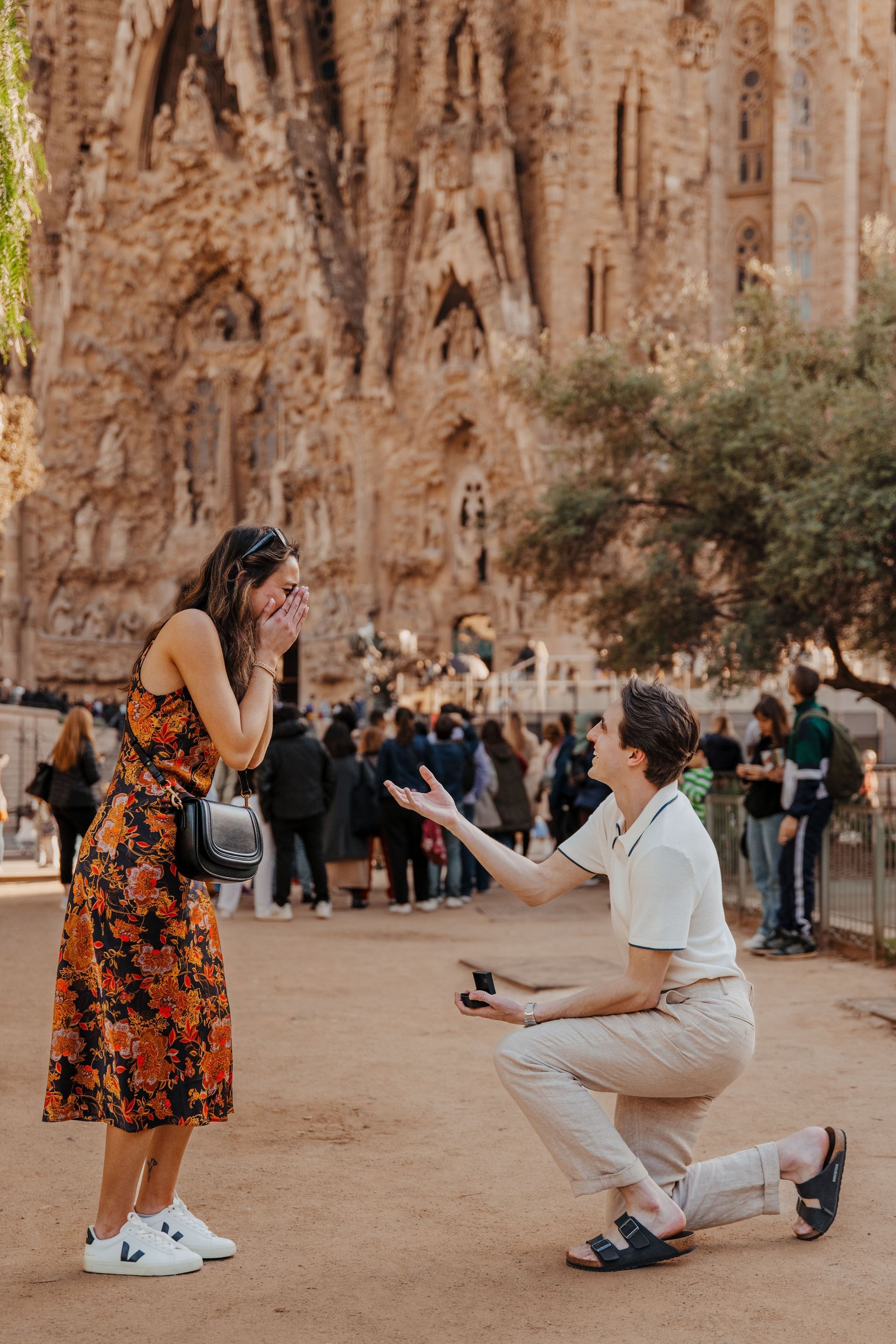 Proposal photoshoot in Barcelona