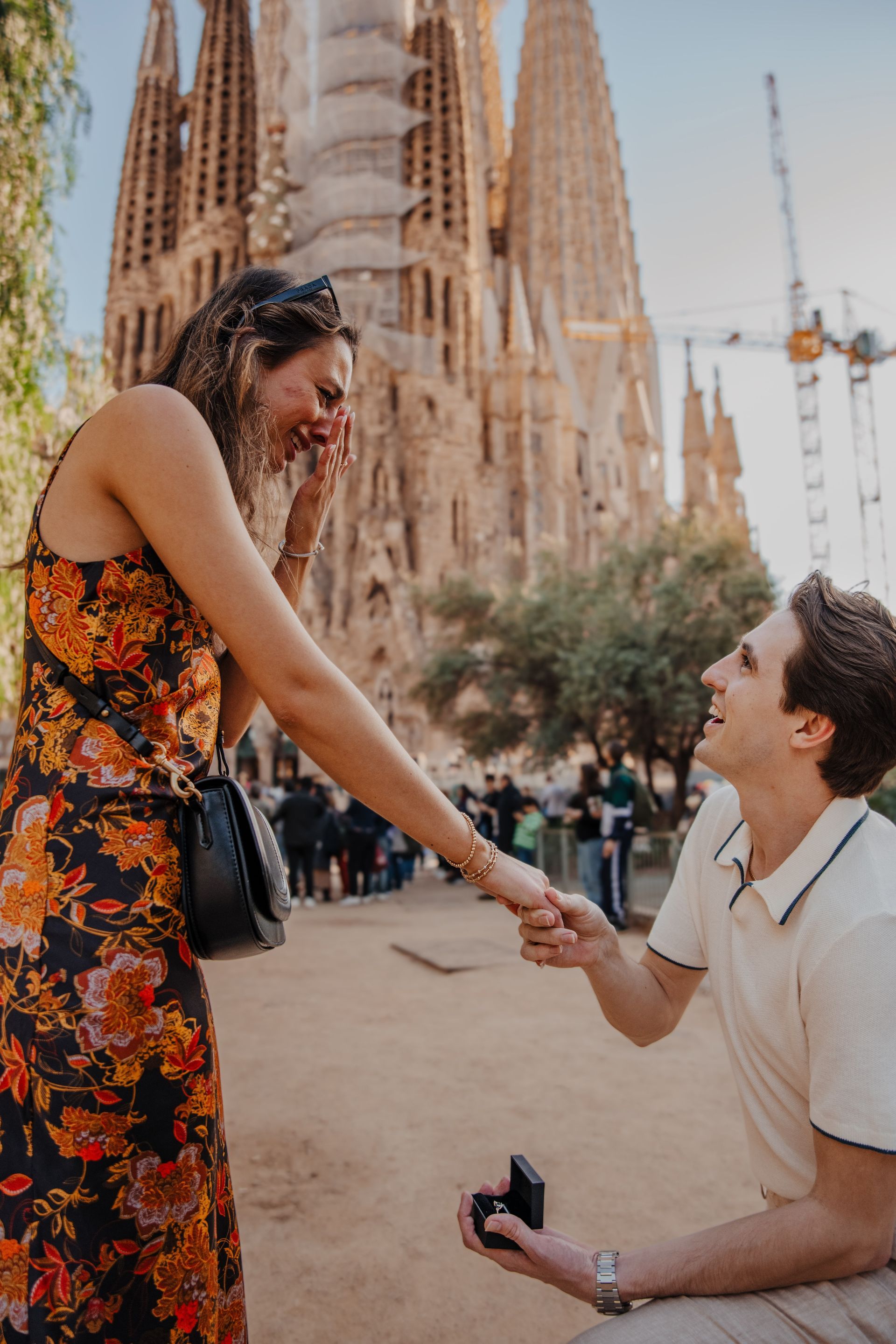 Proposal photoshoot in Barcelona