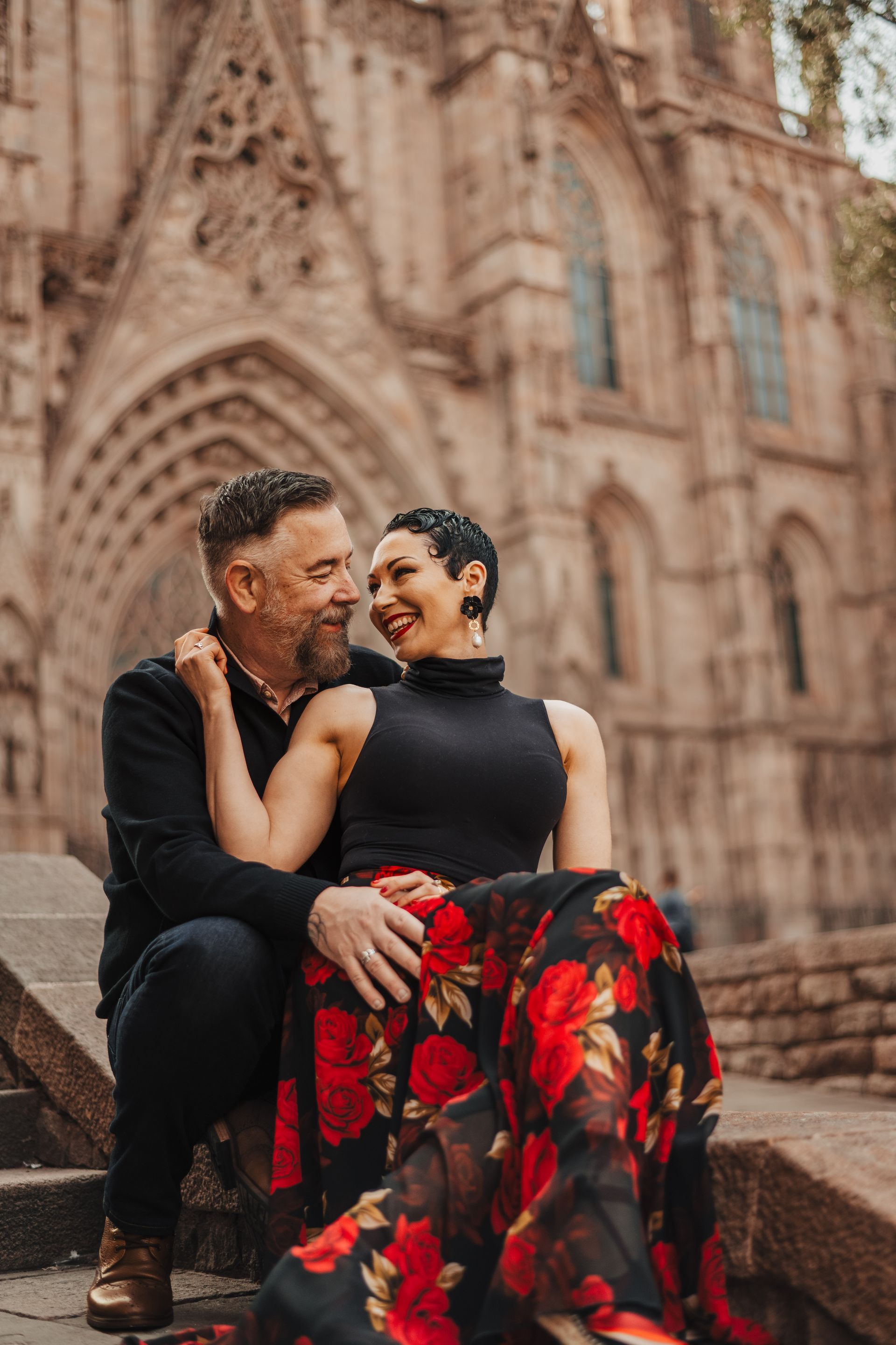 Couple photoshoot in Barcelona