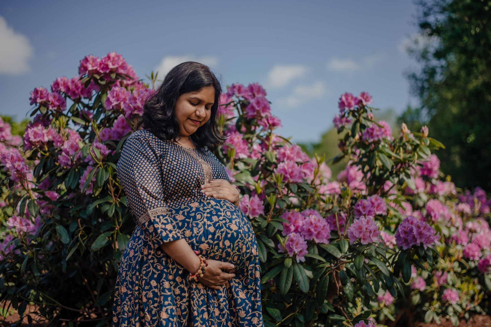 Maternity photoshoot in Barcelona