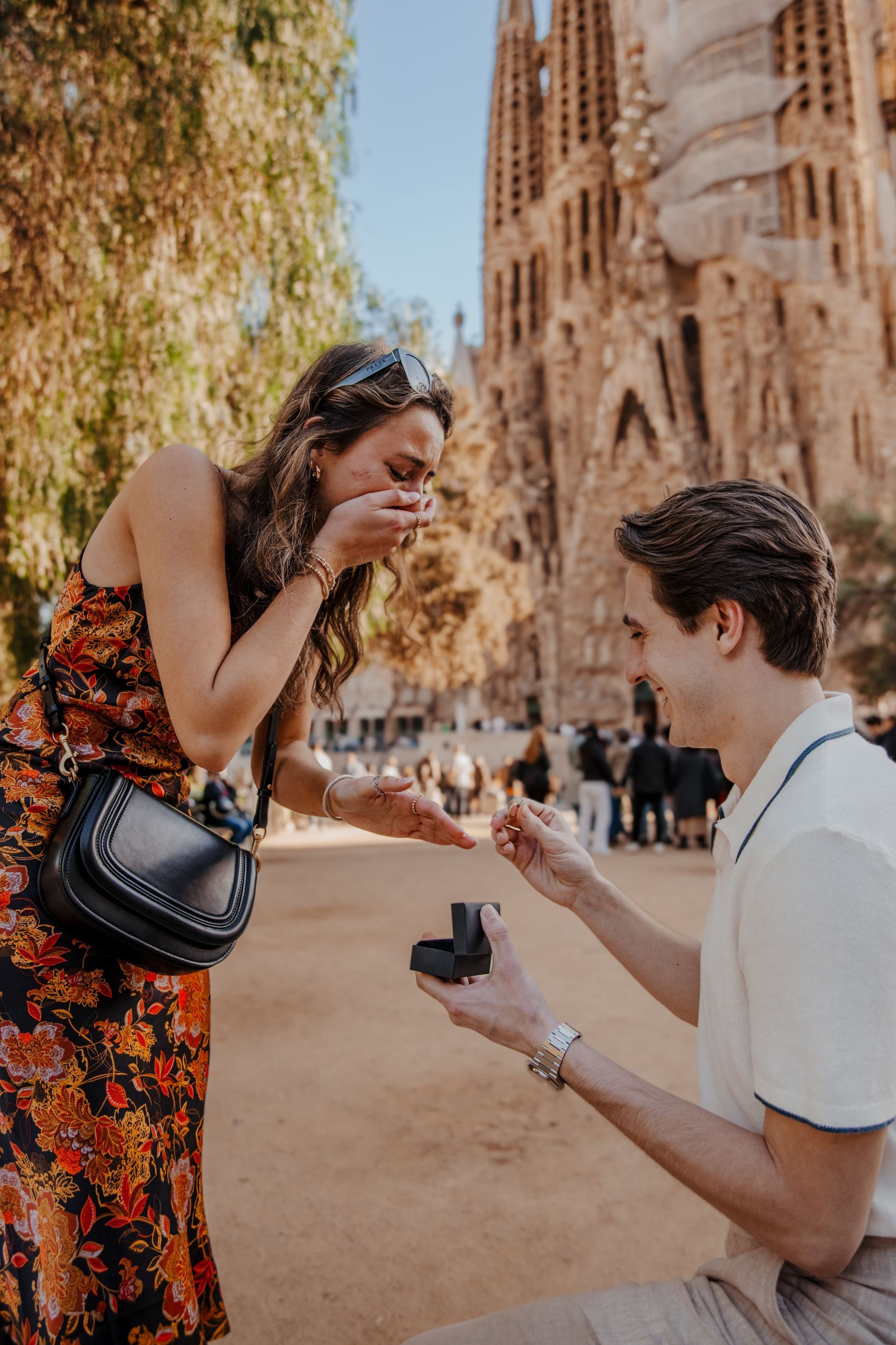 Proposal photoshoot in Barcelona