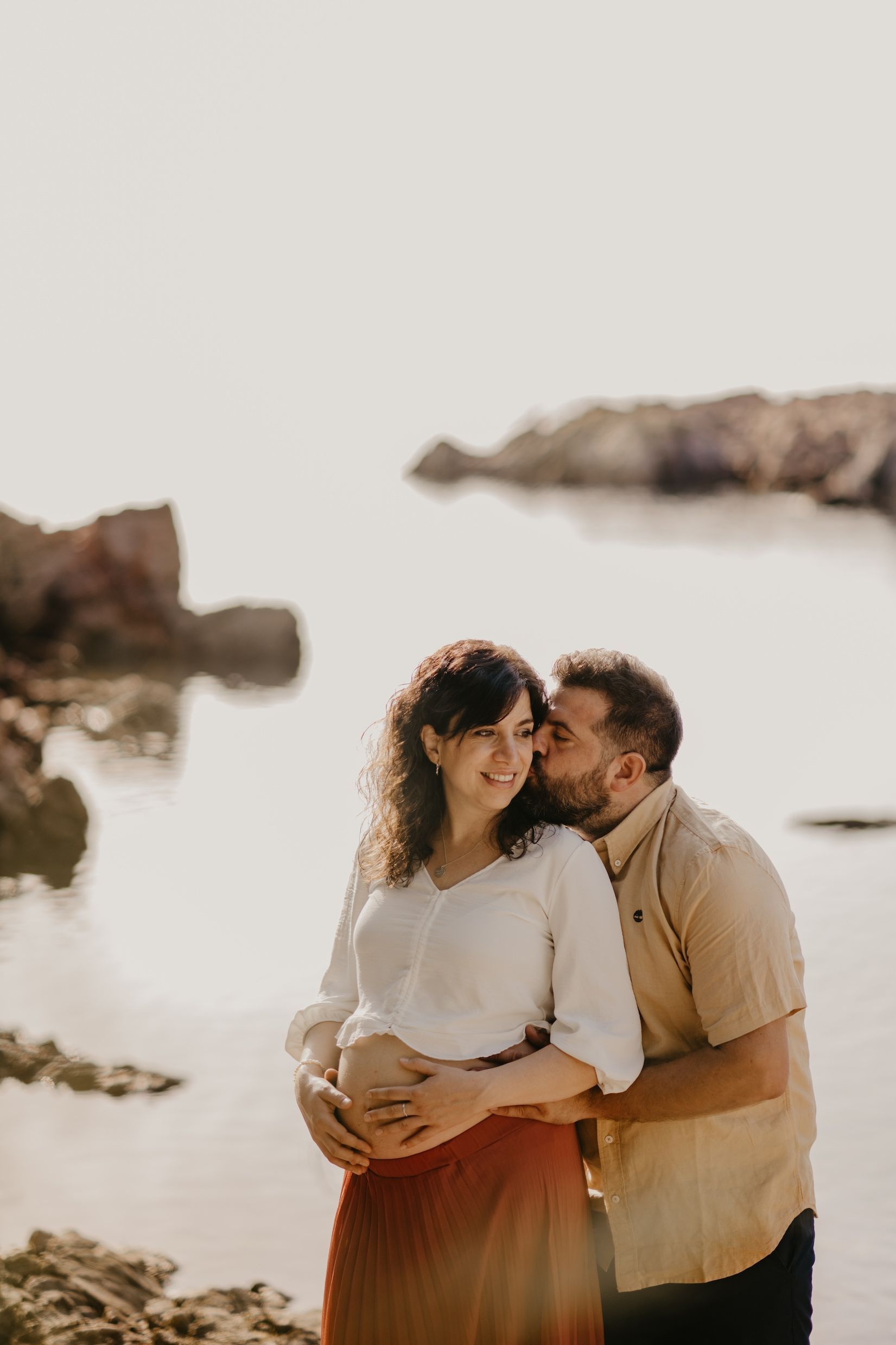 Maternity photoshoot in Barcelona