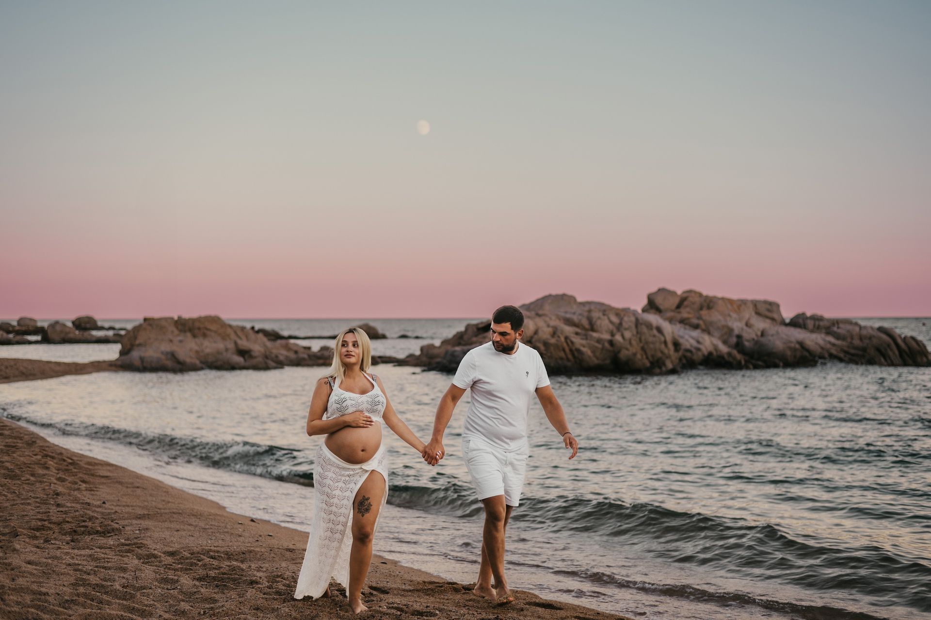 Maternity photoshoot in Barcelona