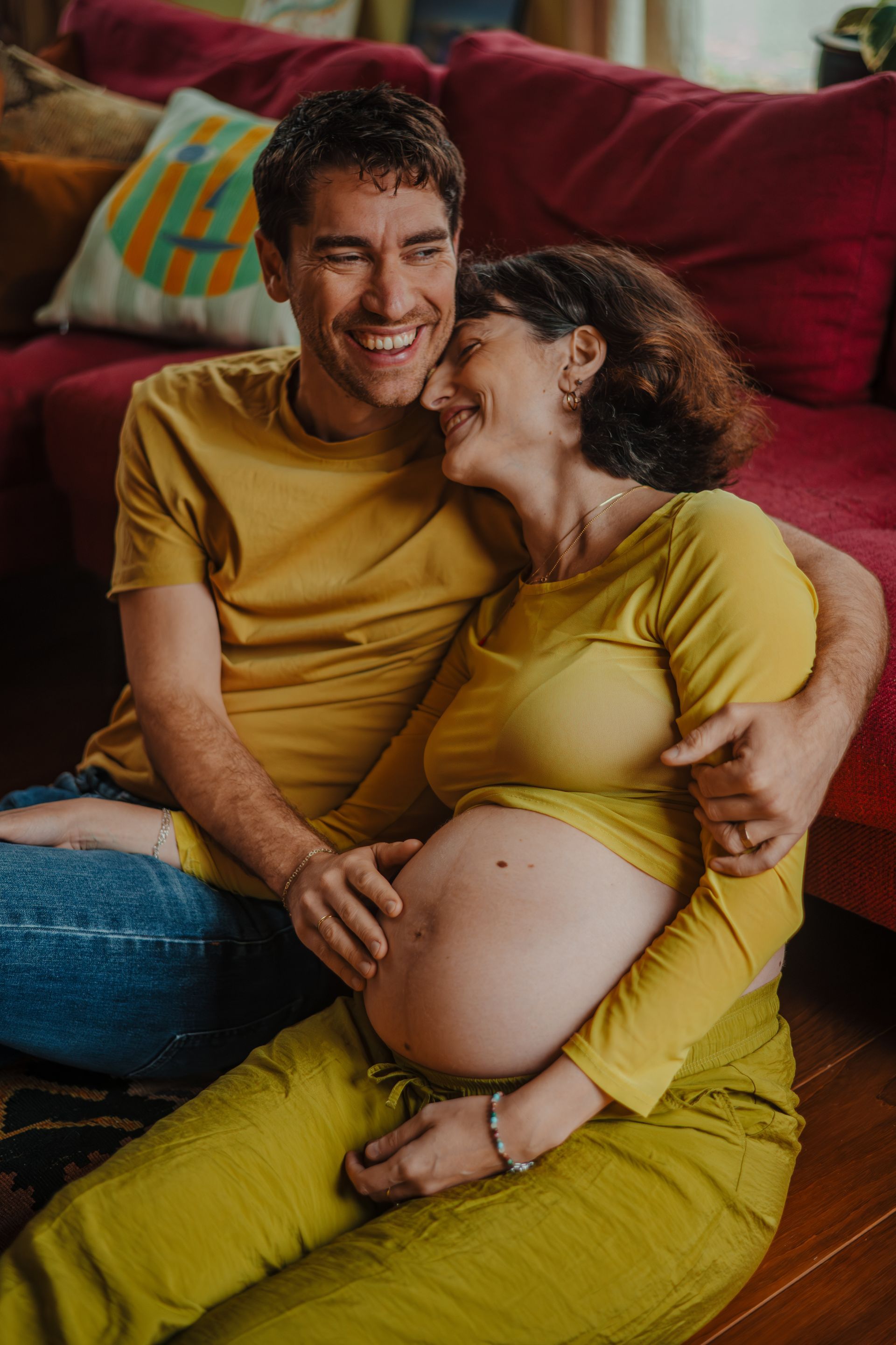 Maternity photoshoot in Barcelona
