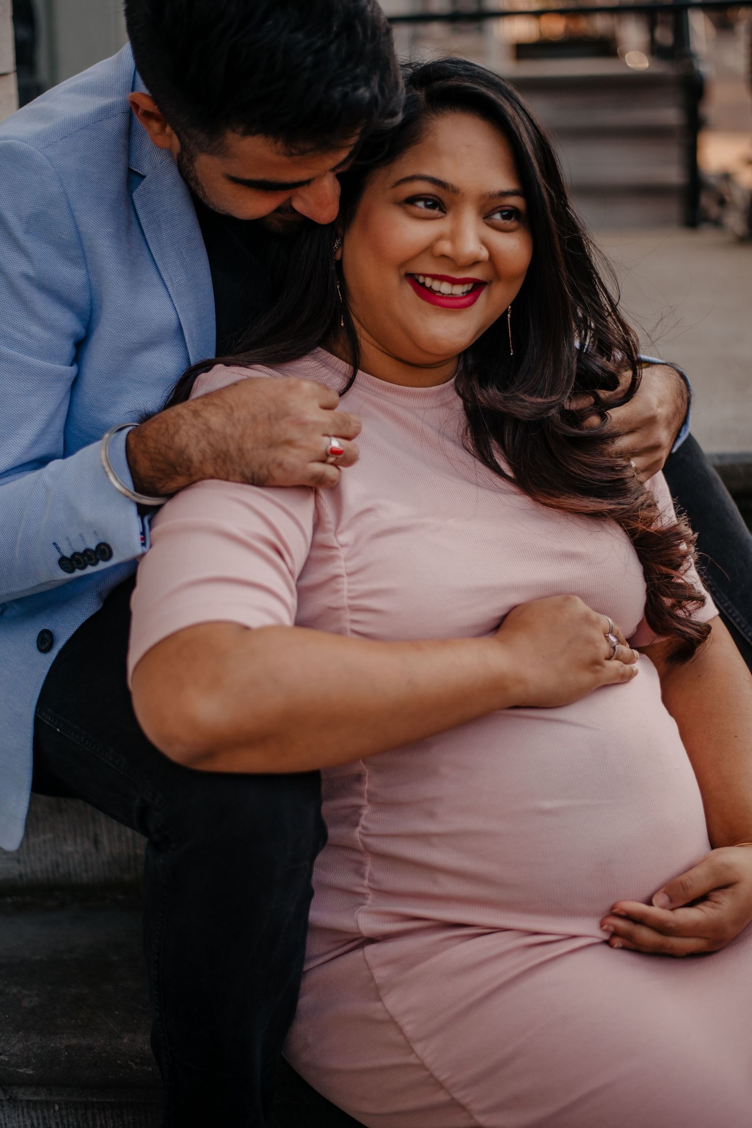 Maternity photoshoot in Barcelona