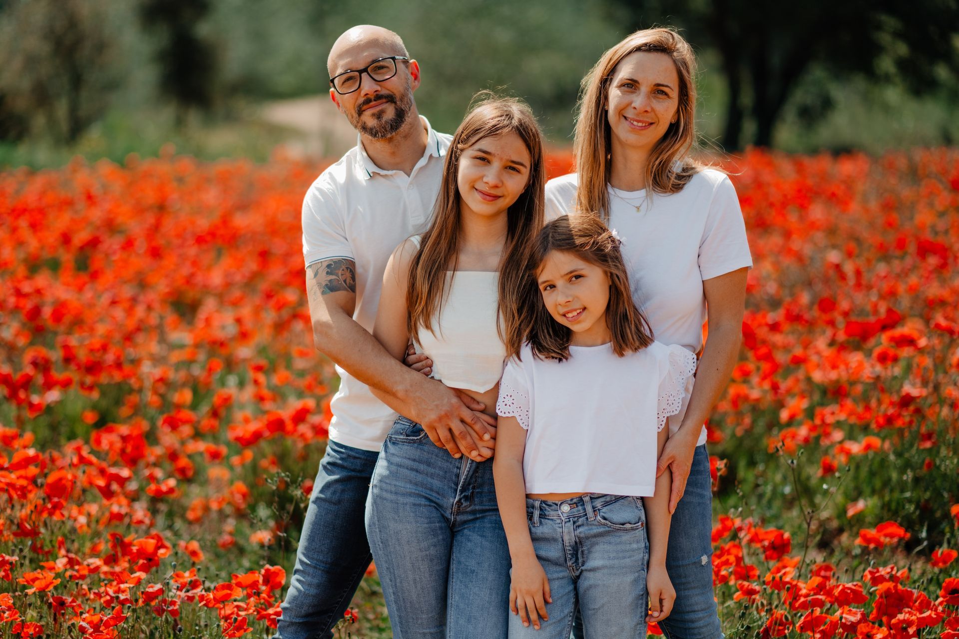 Family photoshoot in Barcelona