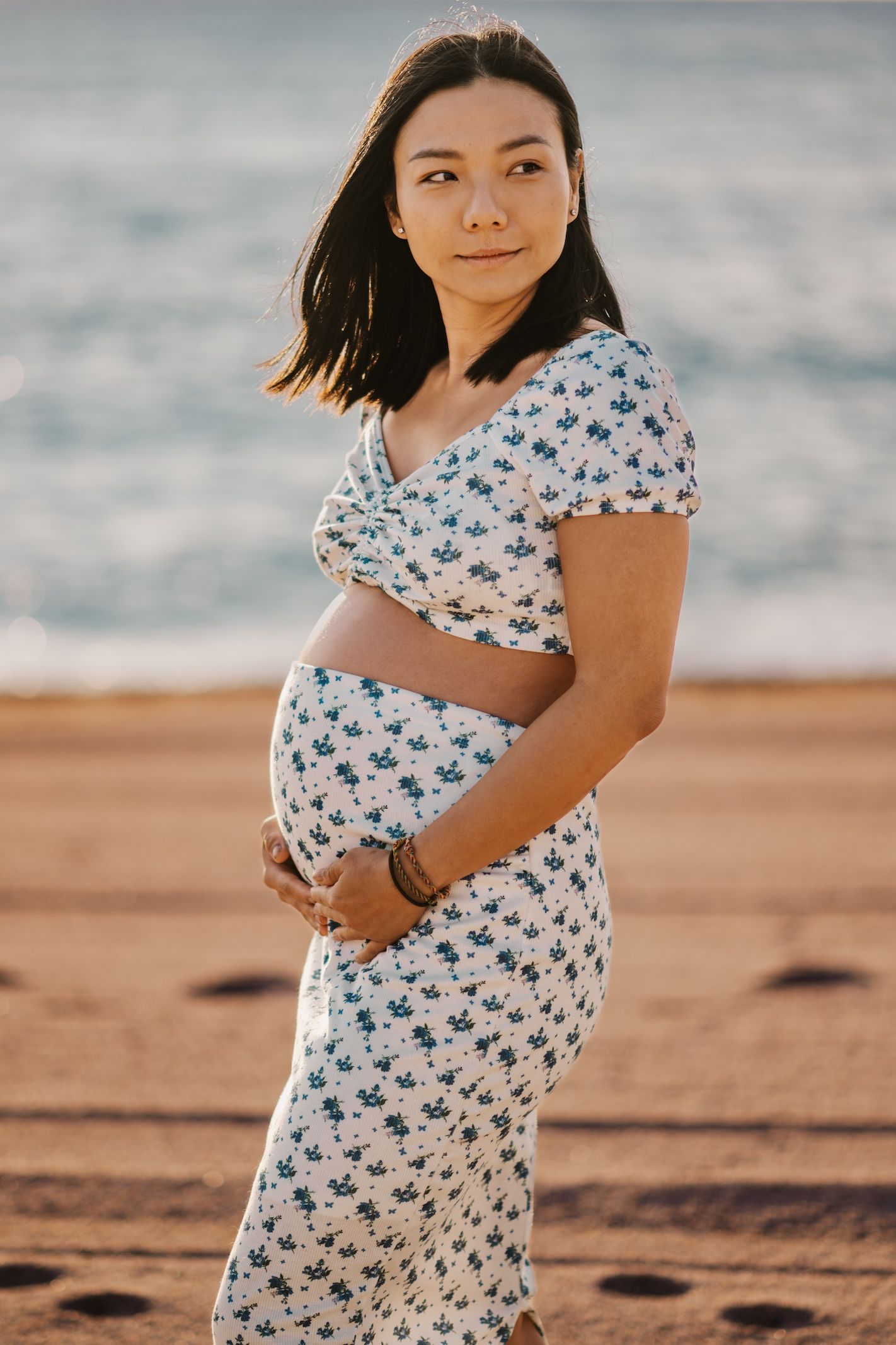 Maternity photoshoot in Barcelona