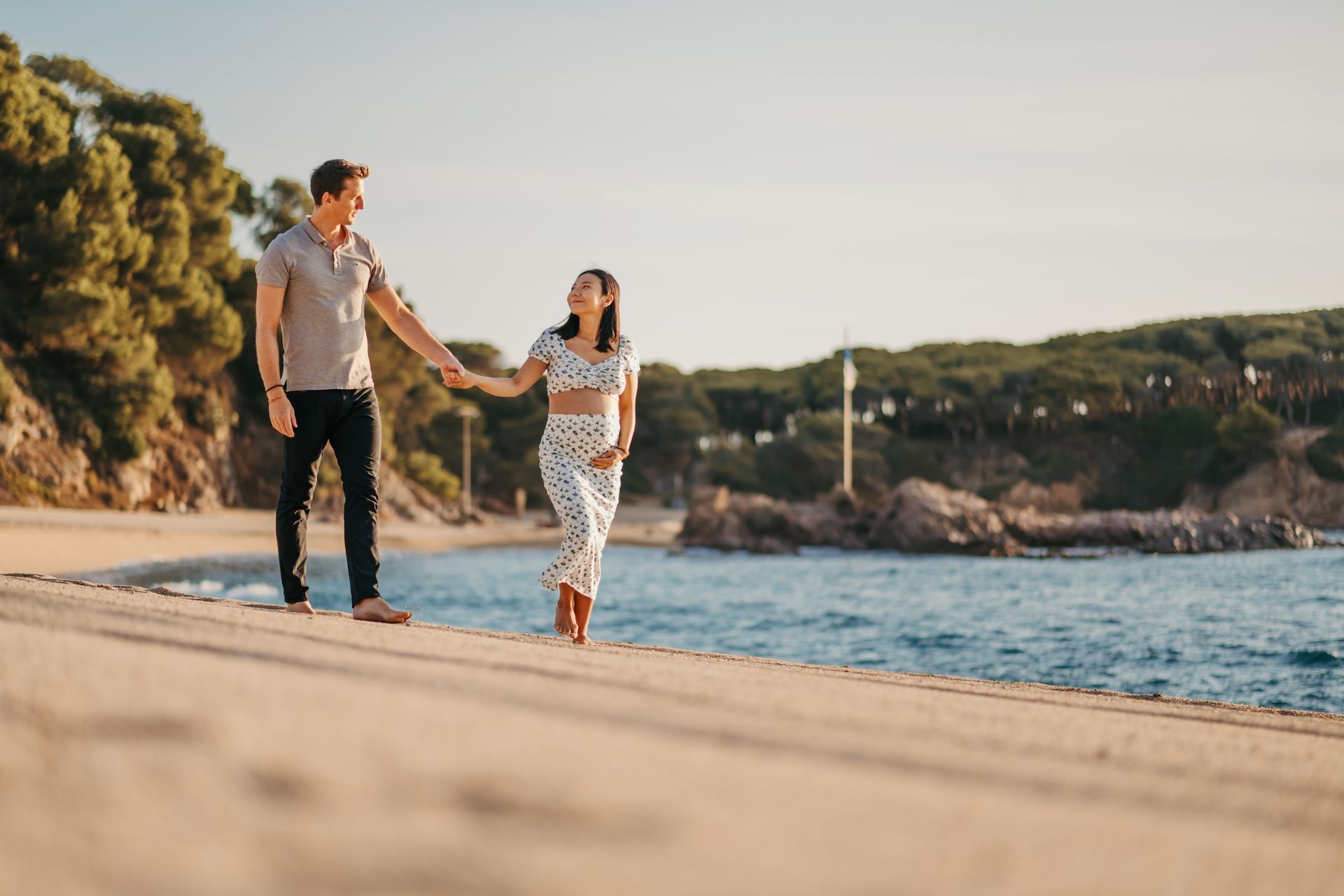 Maternity photoshoot in Barcelona