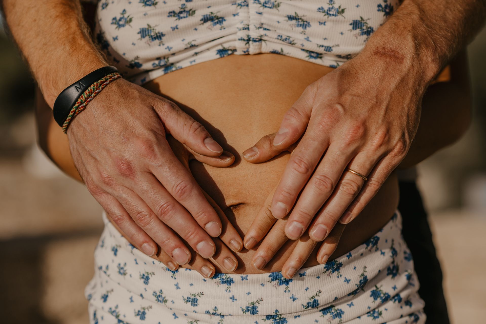Maternity photoshoot in Barcelona