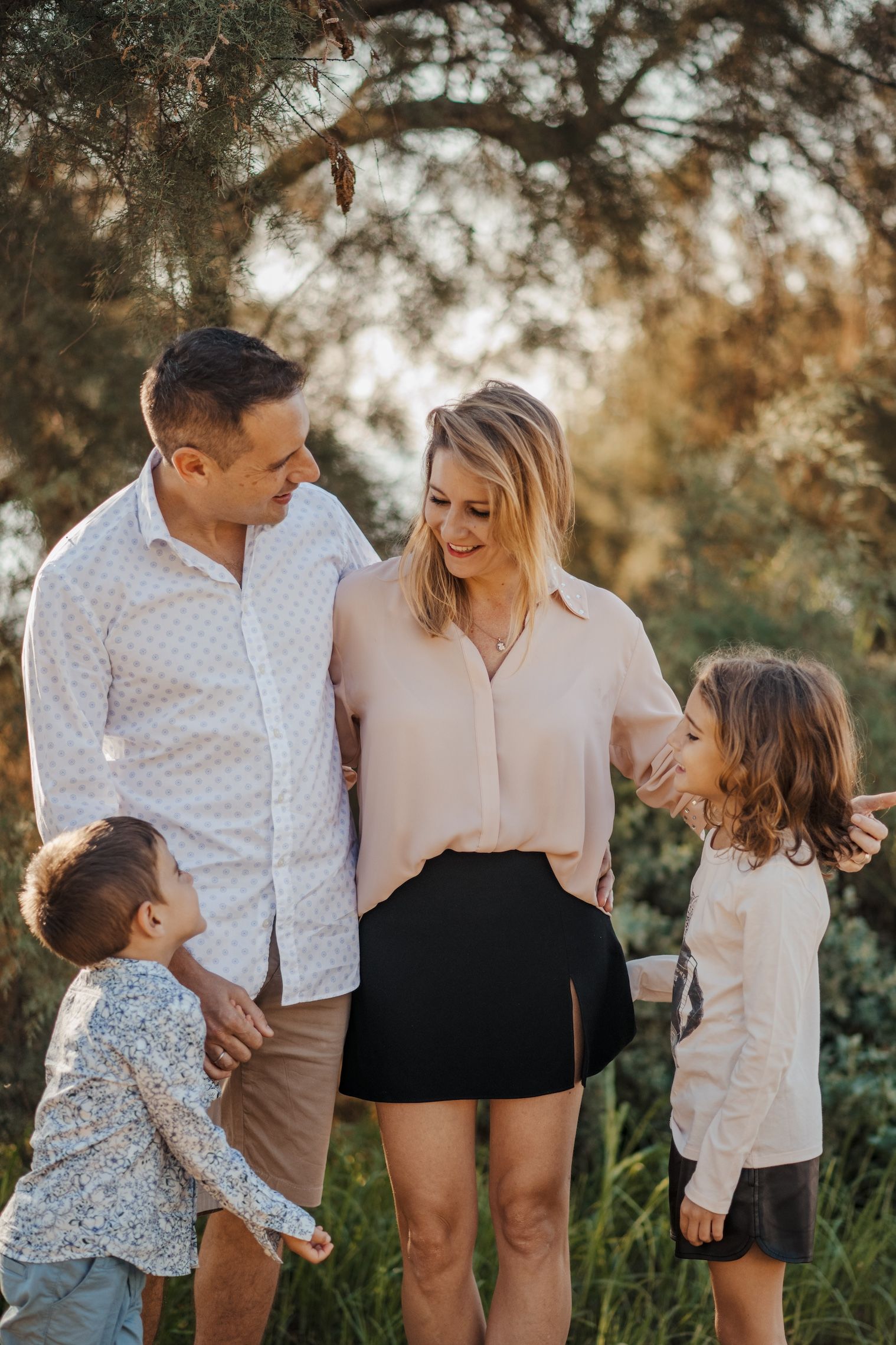 Family photoshoot in Barcelona