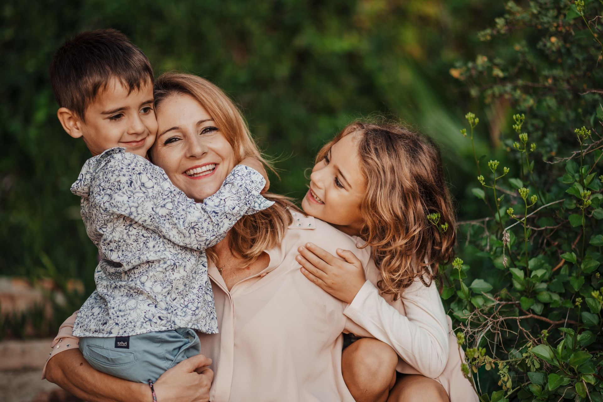 Family photoshoot in Barcelona