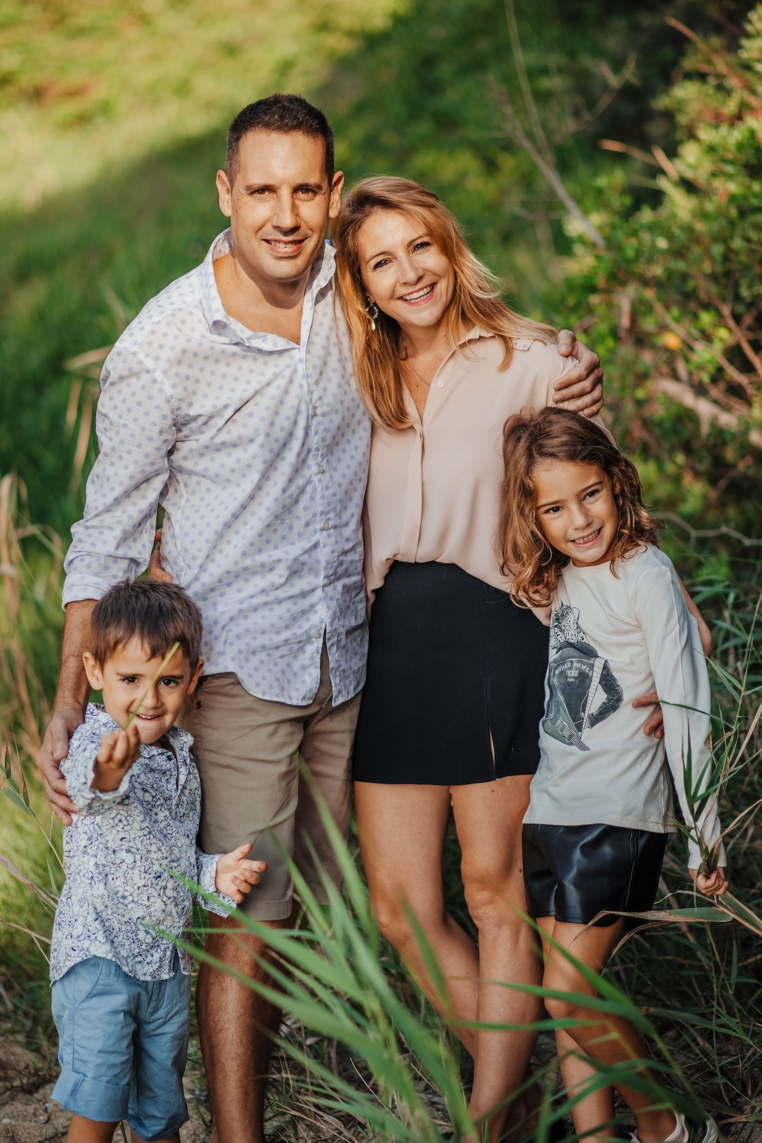 Family photoshoot in Barcelona
