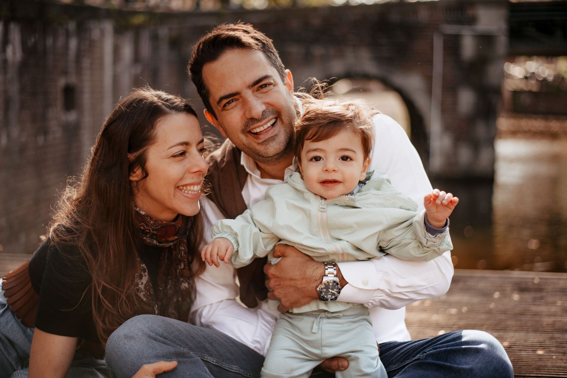 Family photoshoot in Barcelona
