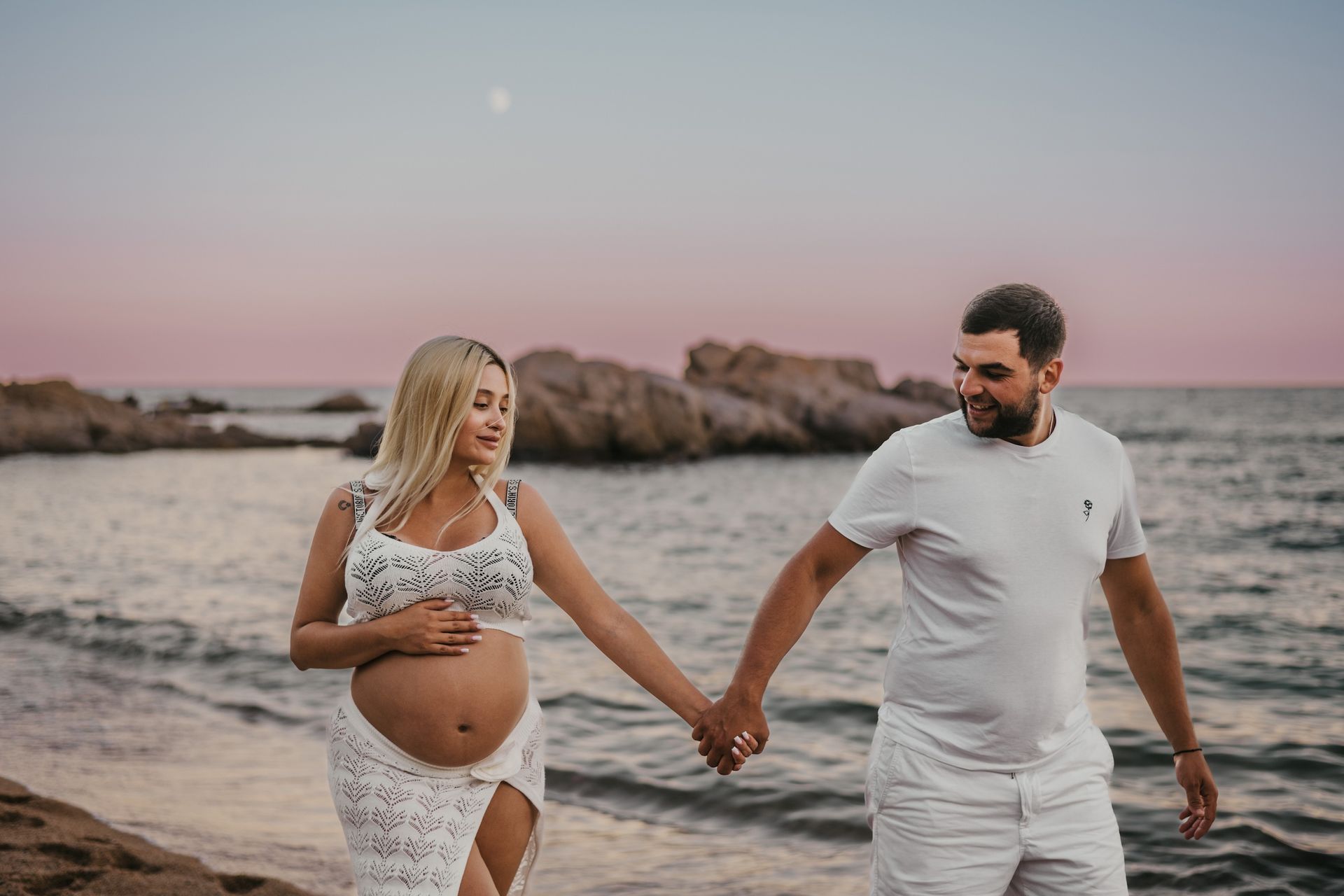 Maternity photoshoot in Barcelona
