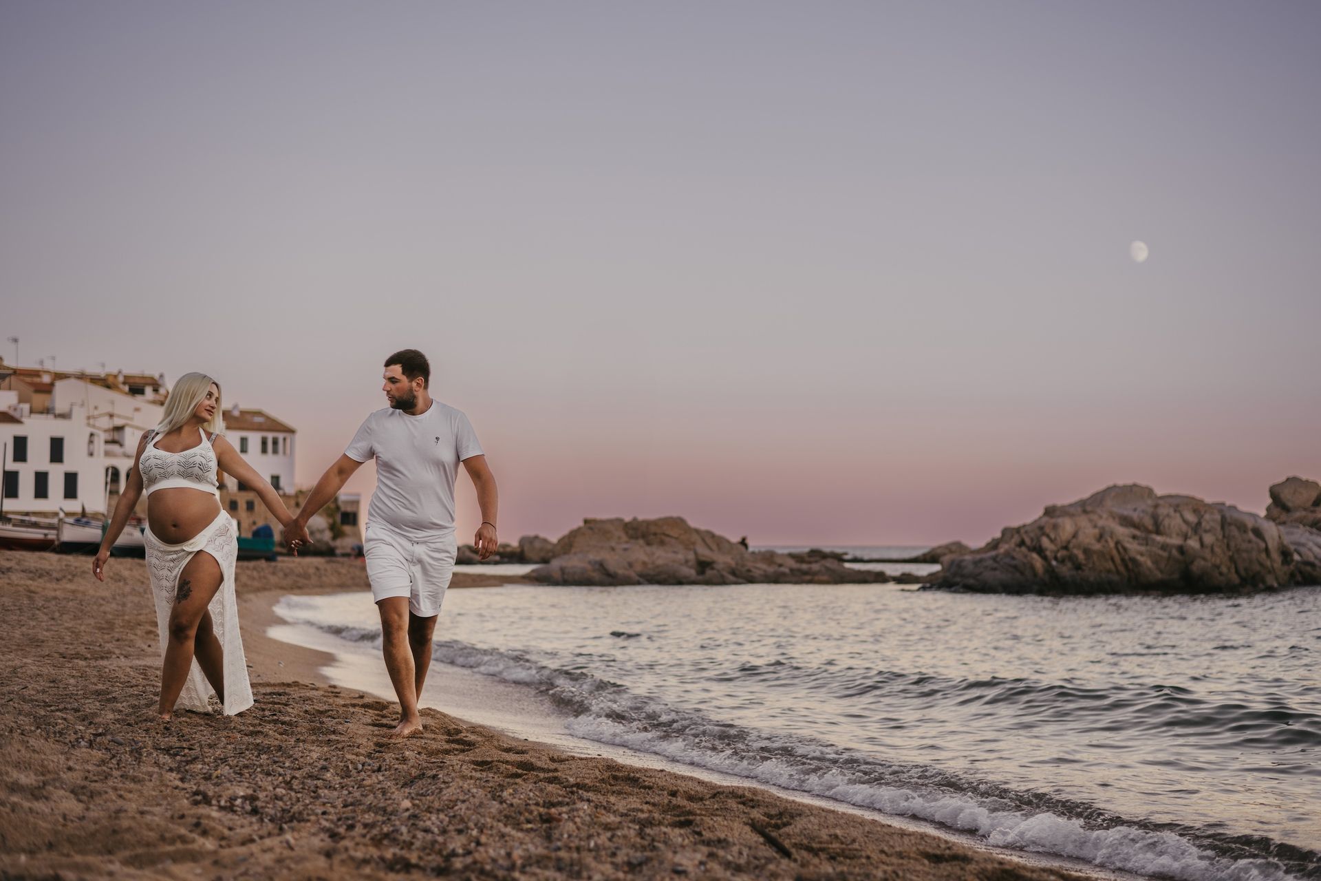 Maternity photoshoot in Barcelona