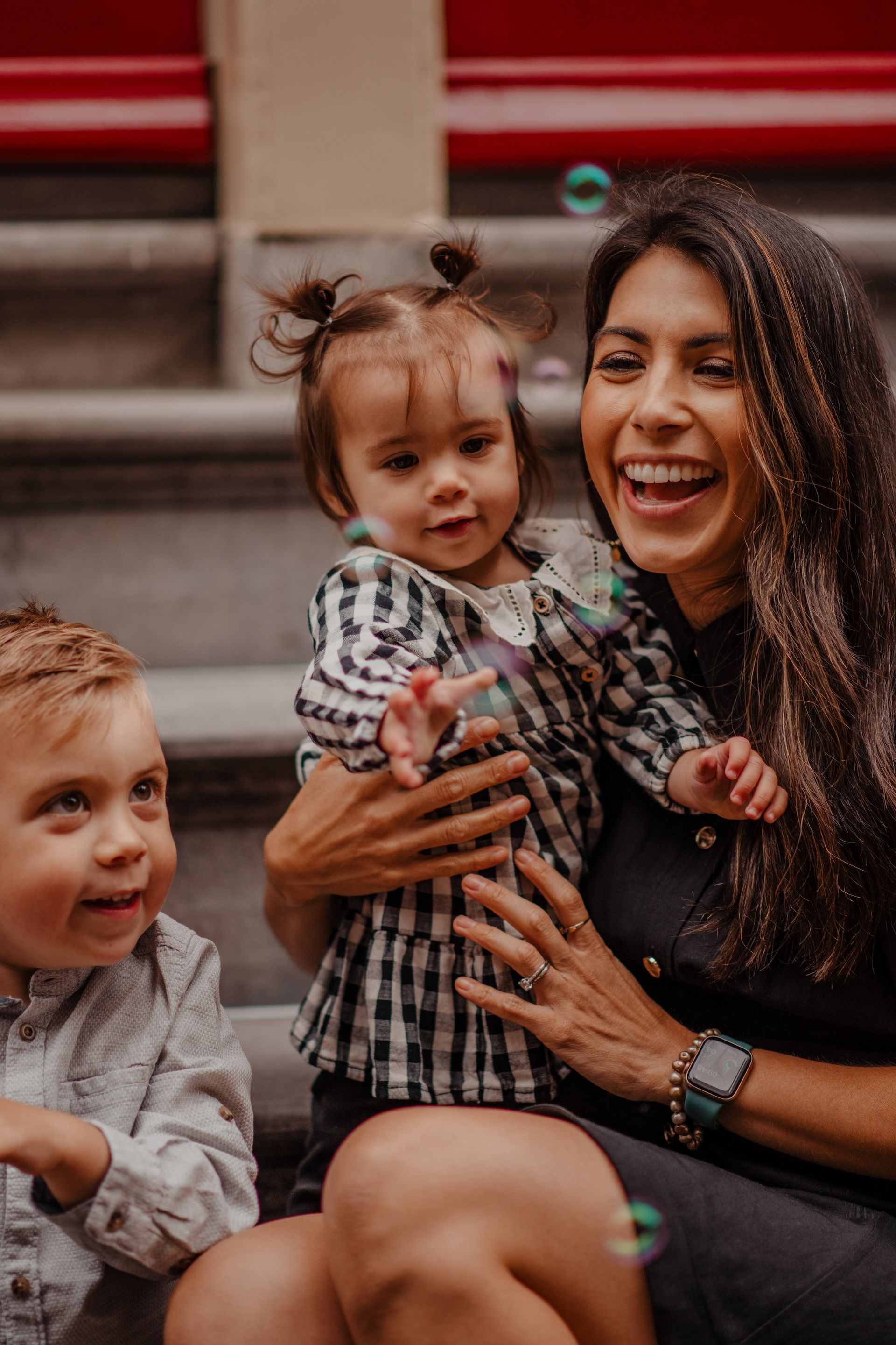 Family photoshoot in Barcelona