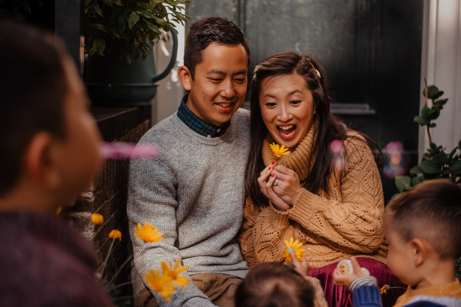 Family photoshoot in Barcelona