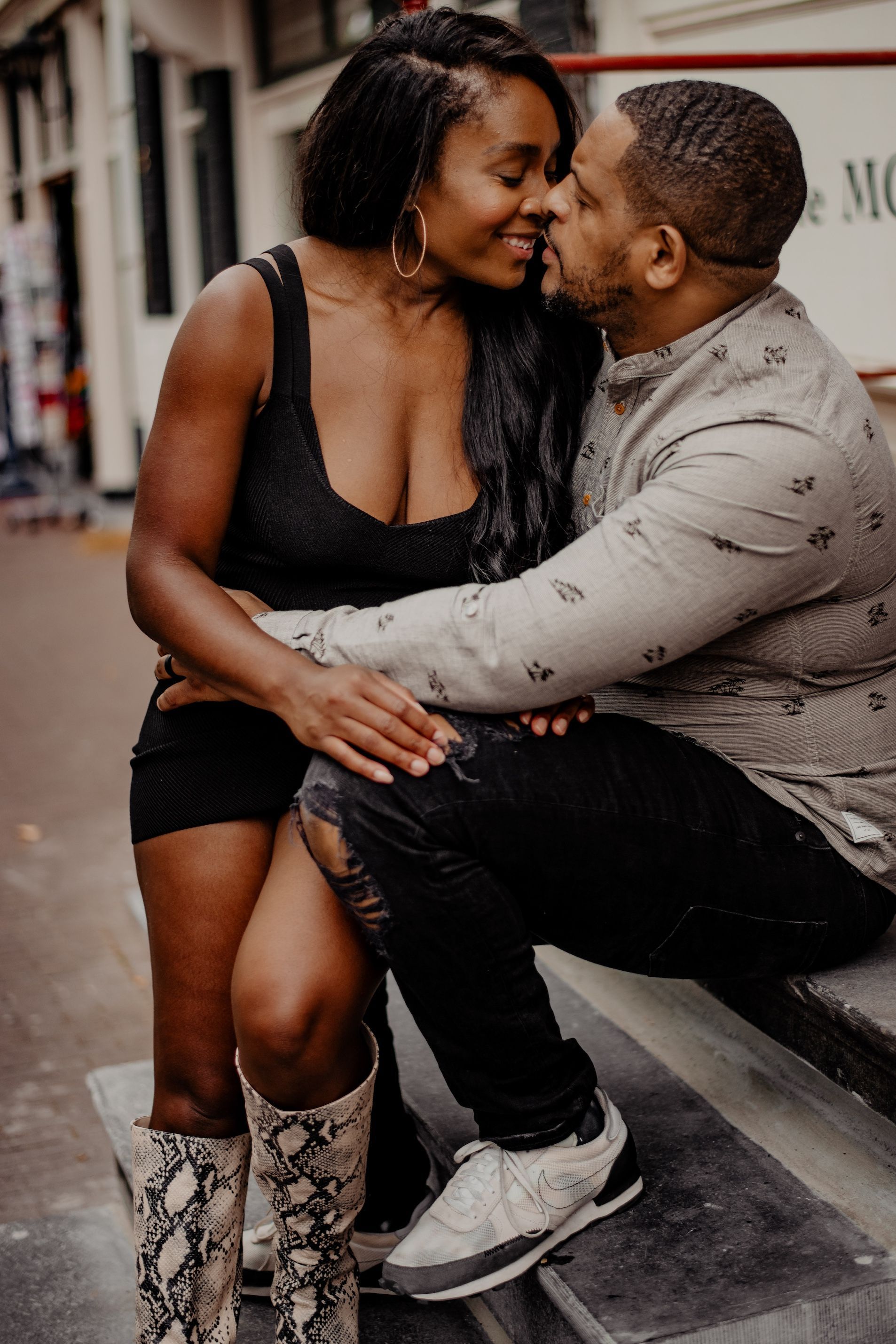 Couple photoshoot in Barcelona