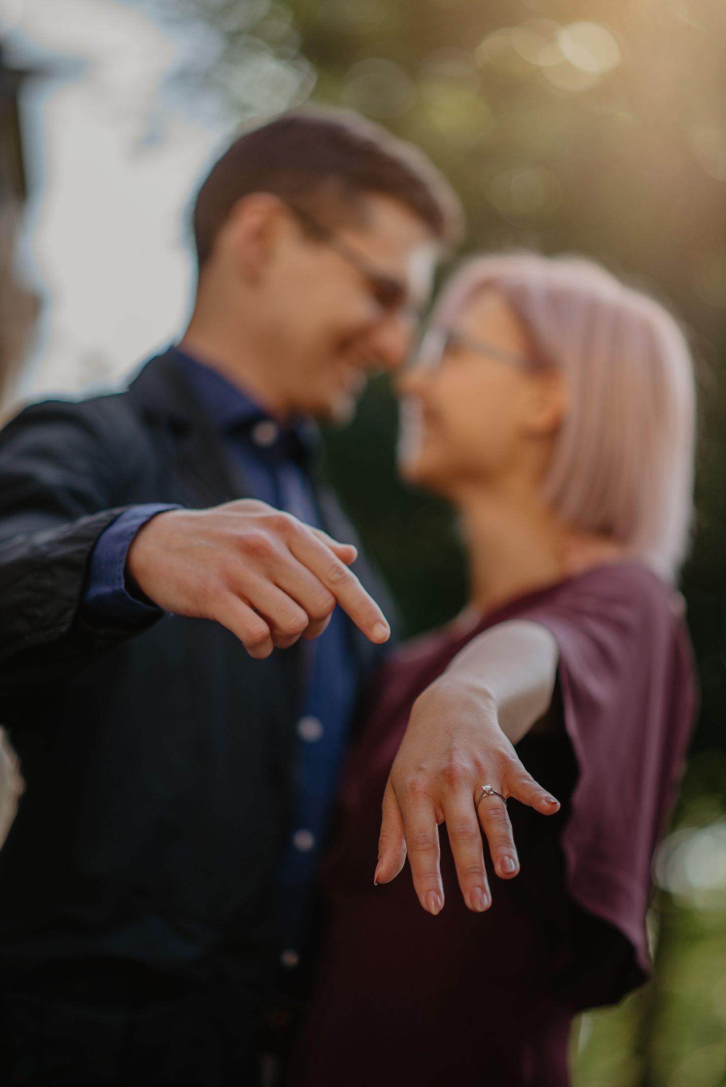 Engagement photoshoot in Barcelona