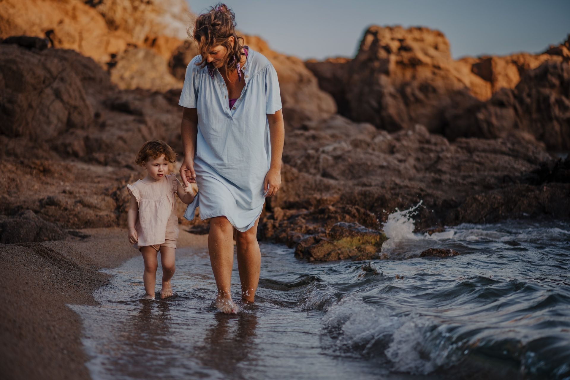 Family photoshoot in Barcelona