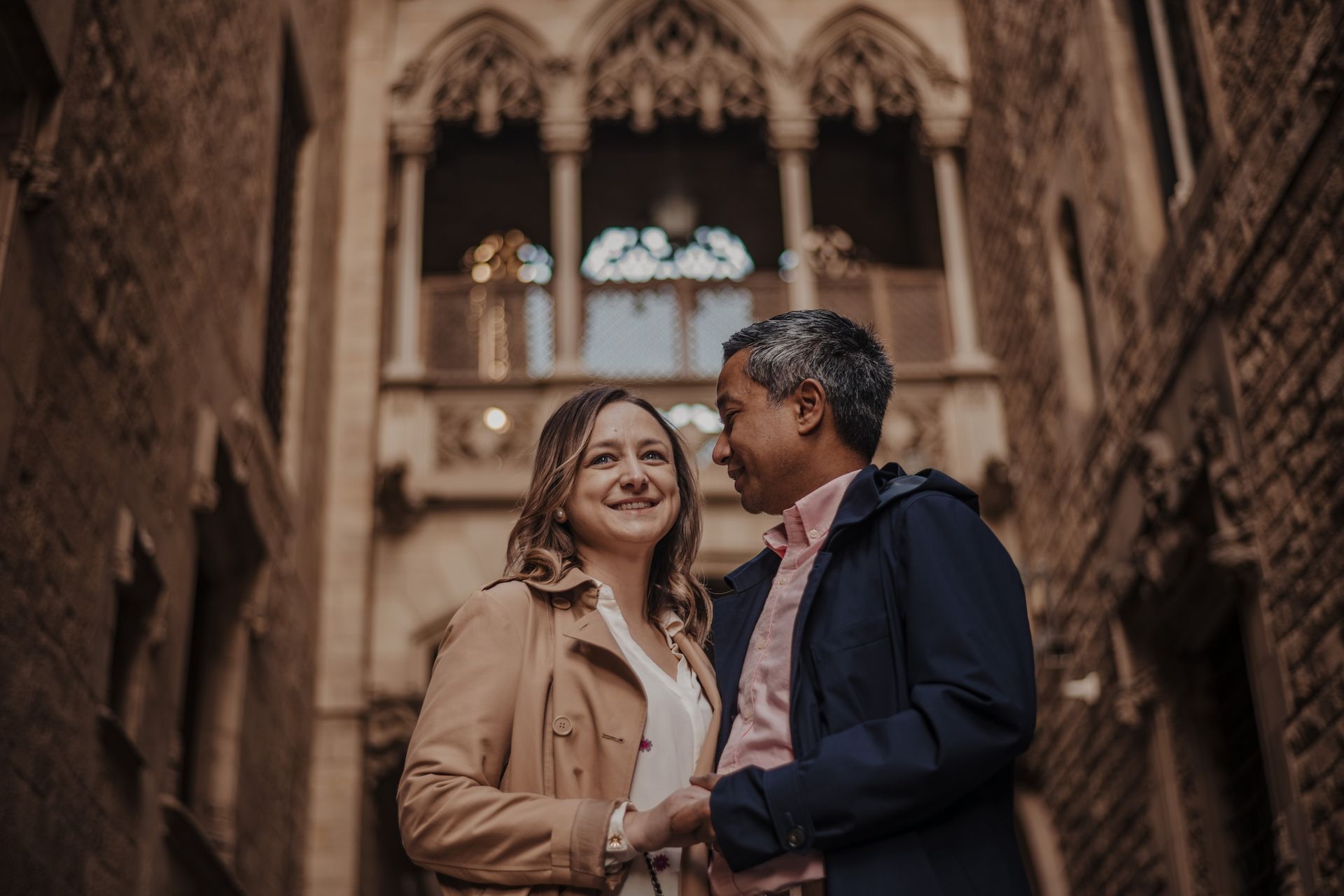 Couple photoshoot in Barcelona