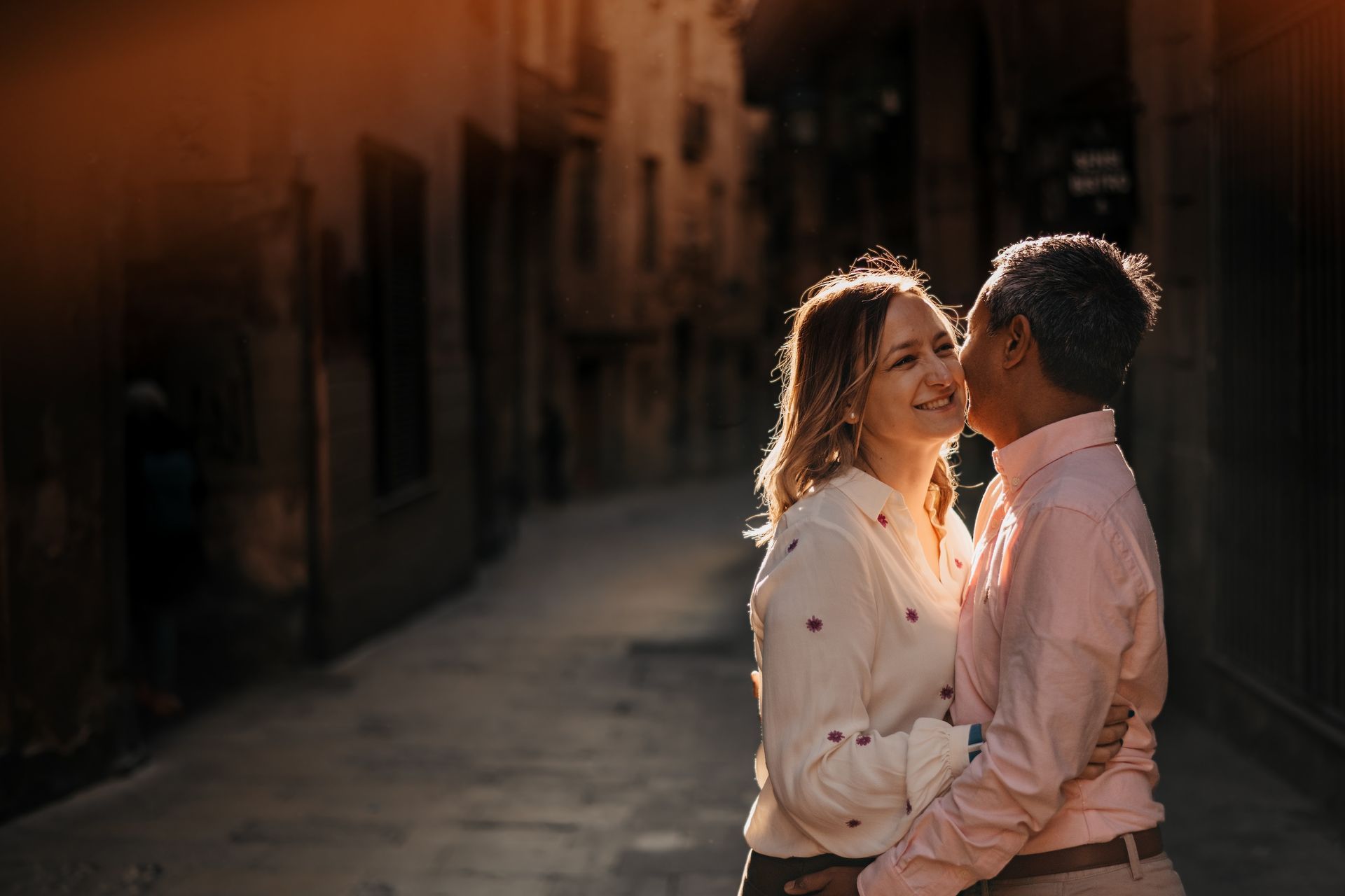 Couple photoshoot in Barcelona