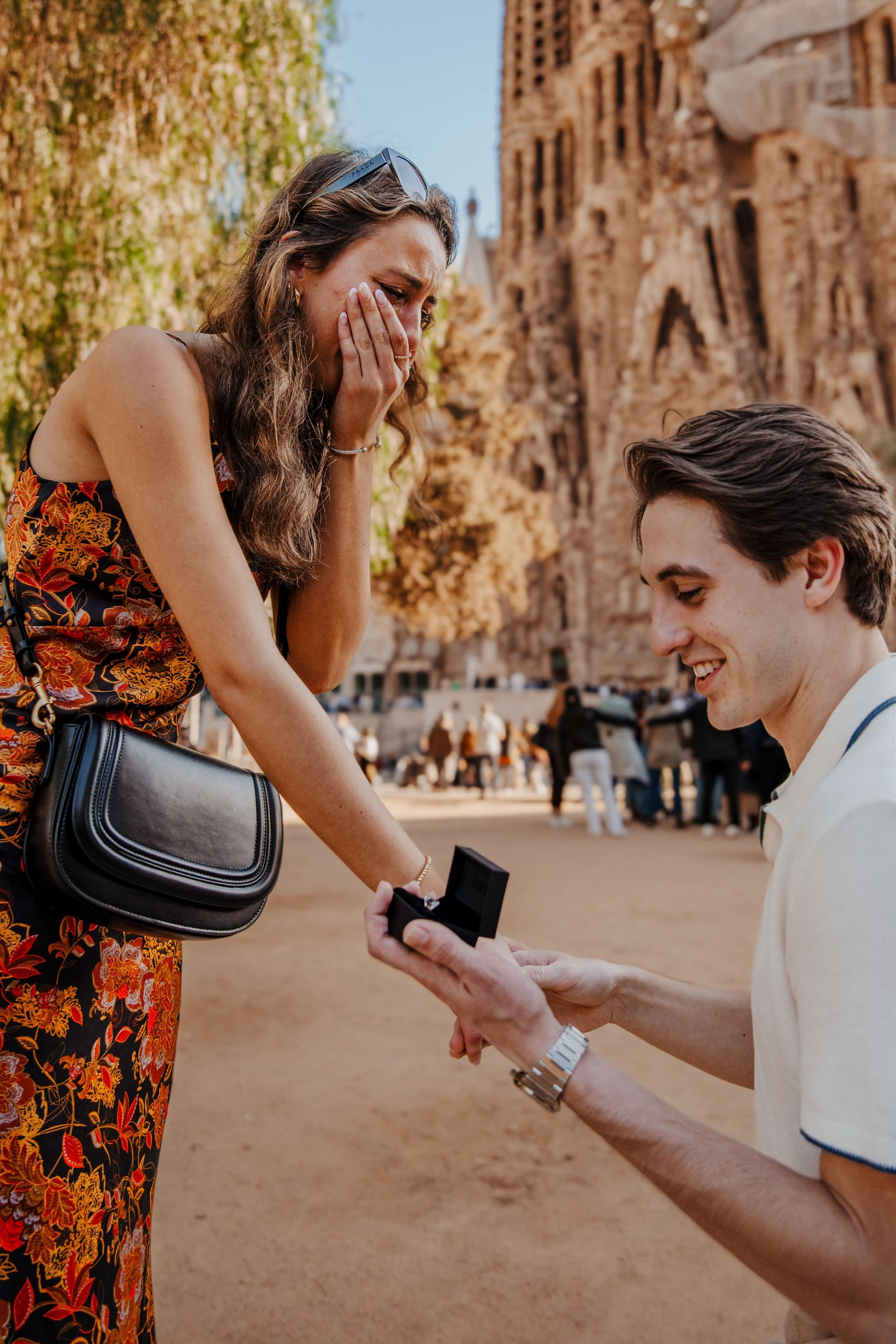 Proposal photoshoot in Barcelona