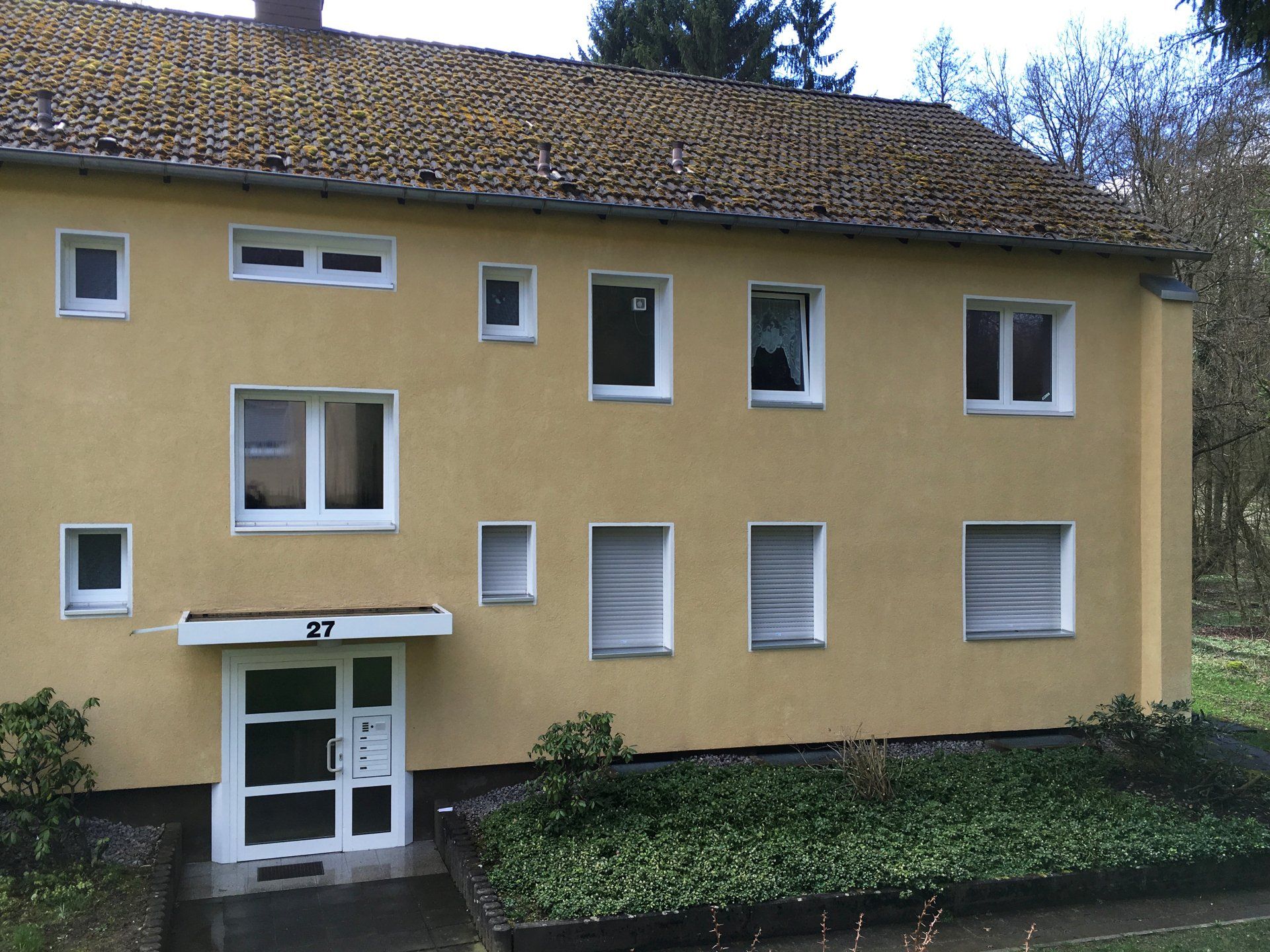 Fassage gepflegt und gereinigt