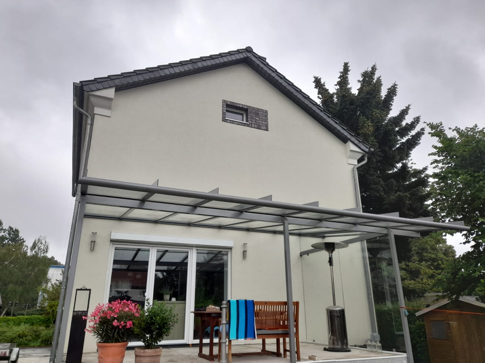 Fassage gepflegt und gereinigt