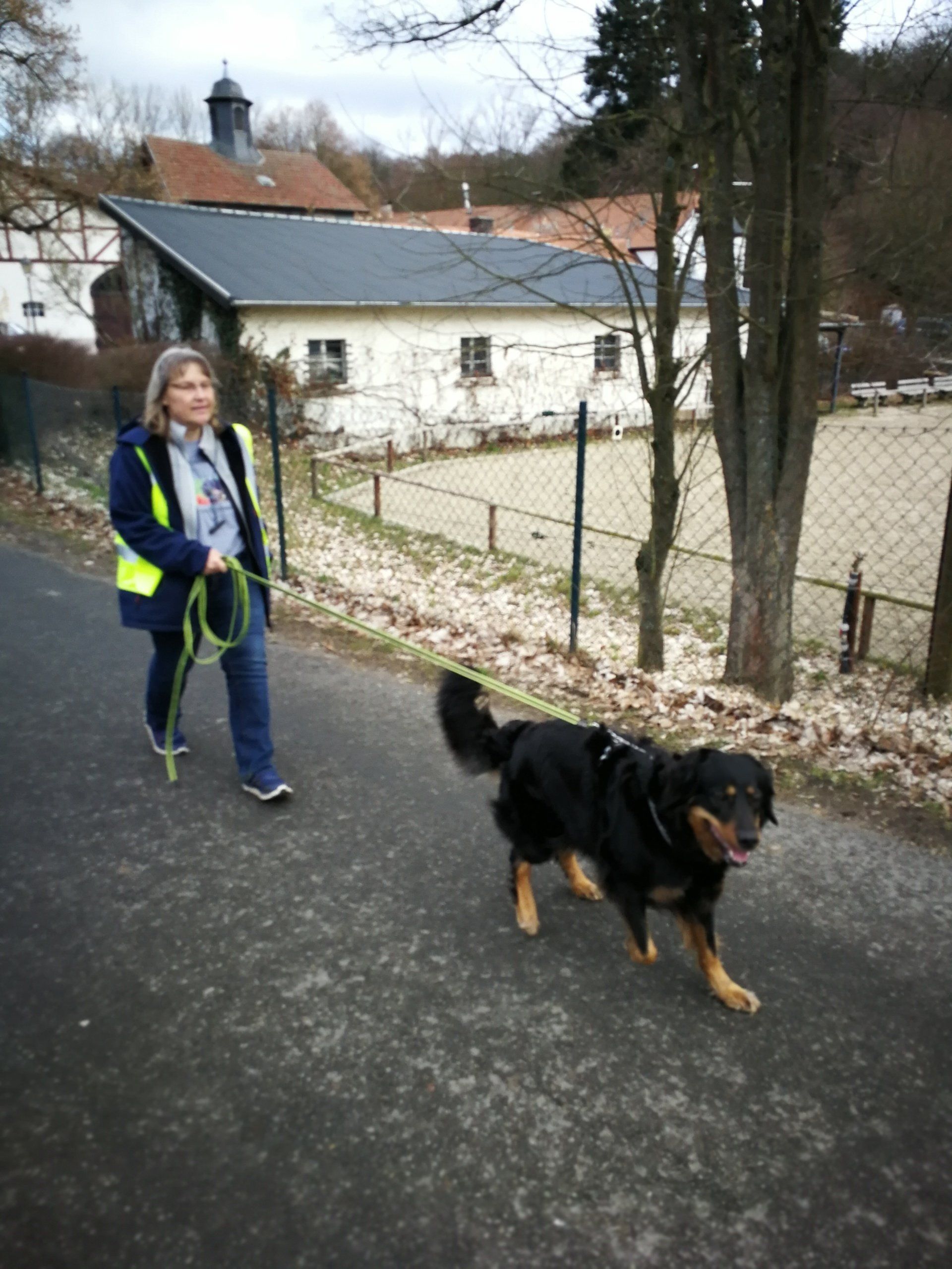 Mit Ayla Trailen am Rettershof
