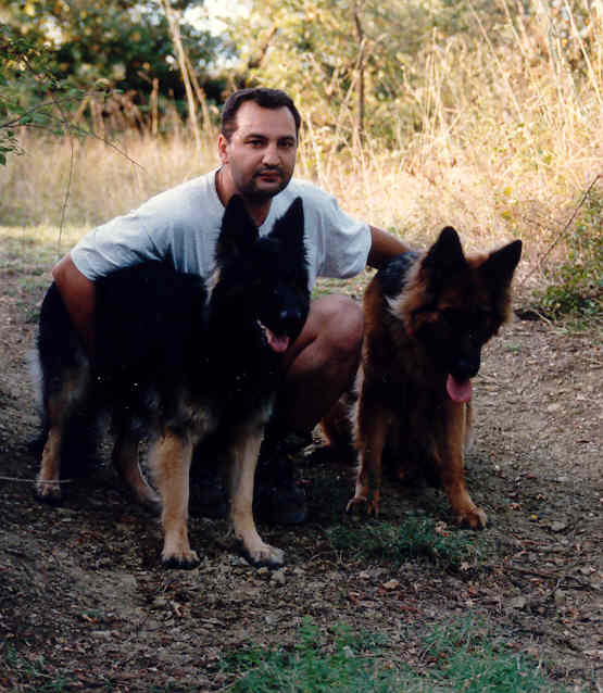 Mit Freundin Zera und meinem Mann in der Toskana