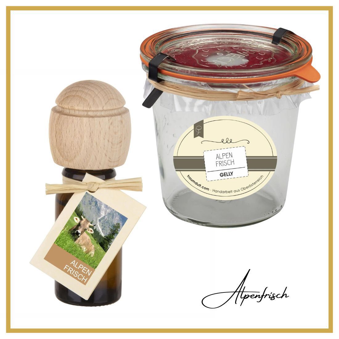 Topolino Duftgel Alpenfrisch von Traumduft