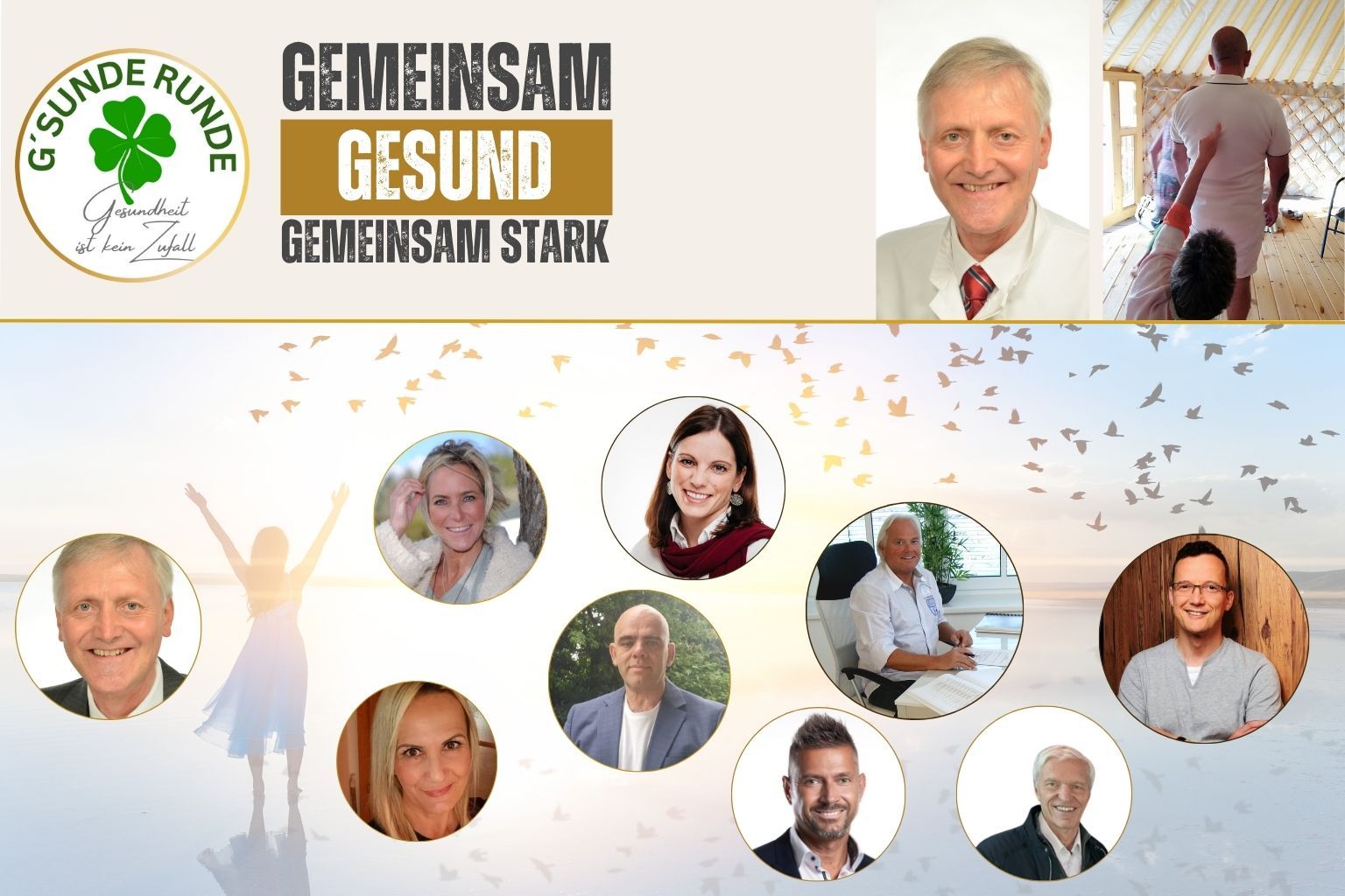 Gsunde Runde für bessere Lebensenergie, Gesundheit und Wohlbefinden