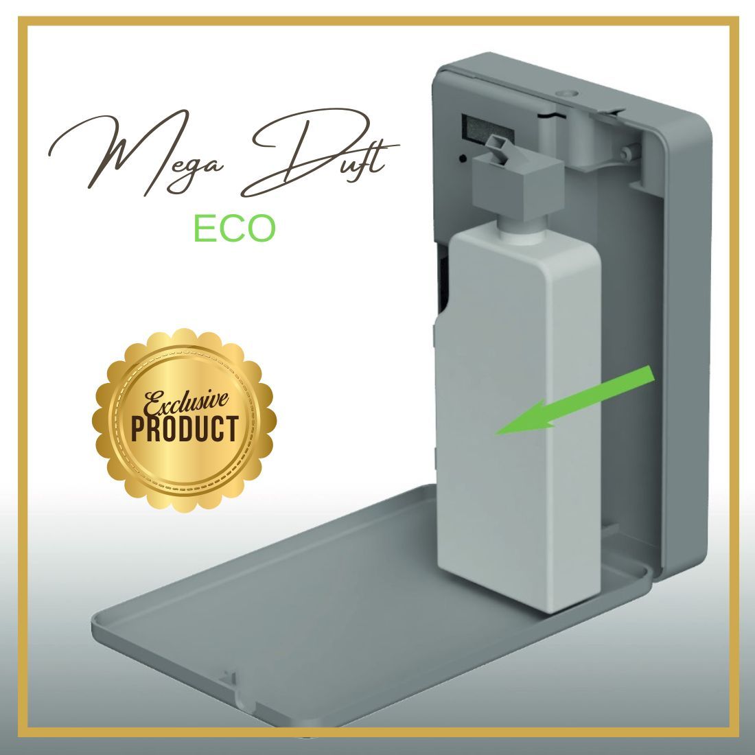 Raumduftgerät mit Mikrobeduftung - Raumbedufter für Großflächen bis 400 m²