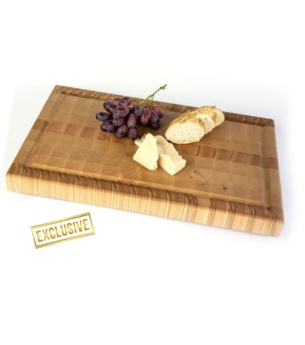 Servierbrett und Schneidebrett aus Ahorn