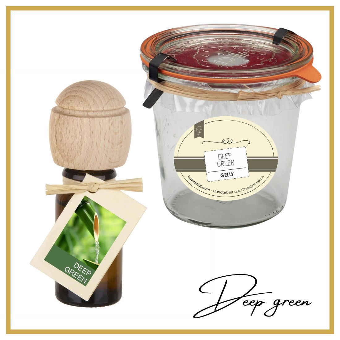 Traumduft Duftöl und Gel Deep Green