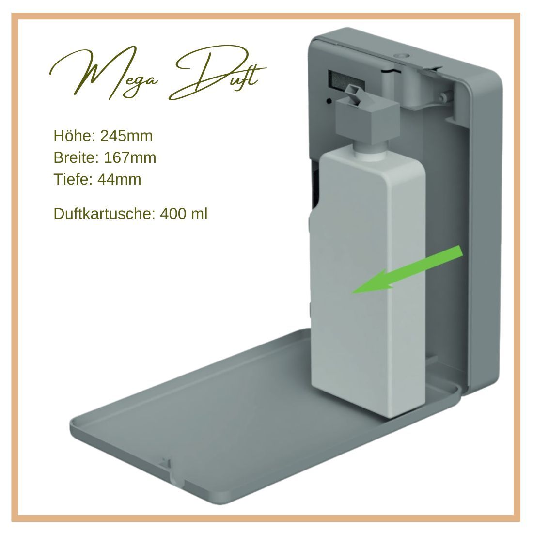 Großraum Duftgerät mit Mikrovernebelung Diffuser für Großflächen Raumbeduftung mit Kaltvernebelung