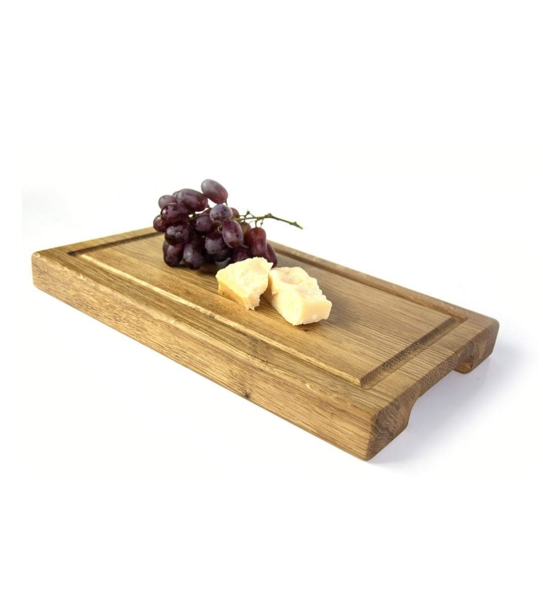 Schlichtes Schneidebrett aus Eichenholz