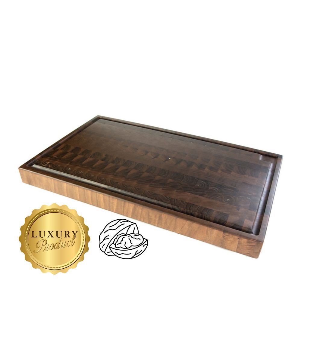 Walnuss Schneide- und Servierbretter