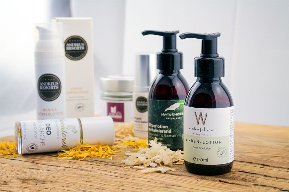 Alpine Körperpflege für Hotelbedarf Körperlotion und Pflege für Hotel und Wellnessanlagen
