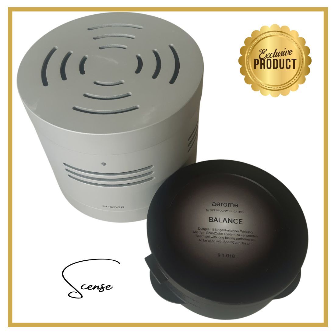 Raumduftgerät Scense mit Mikrovernebelung und Raumbeduftung von kleineren Räumen