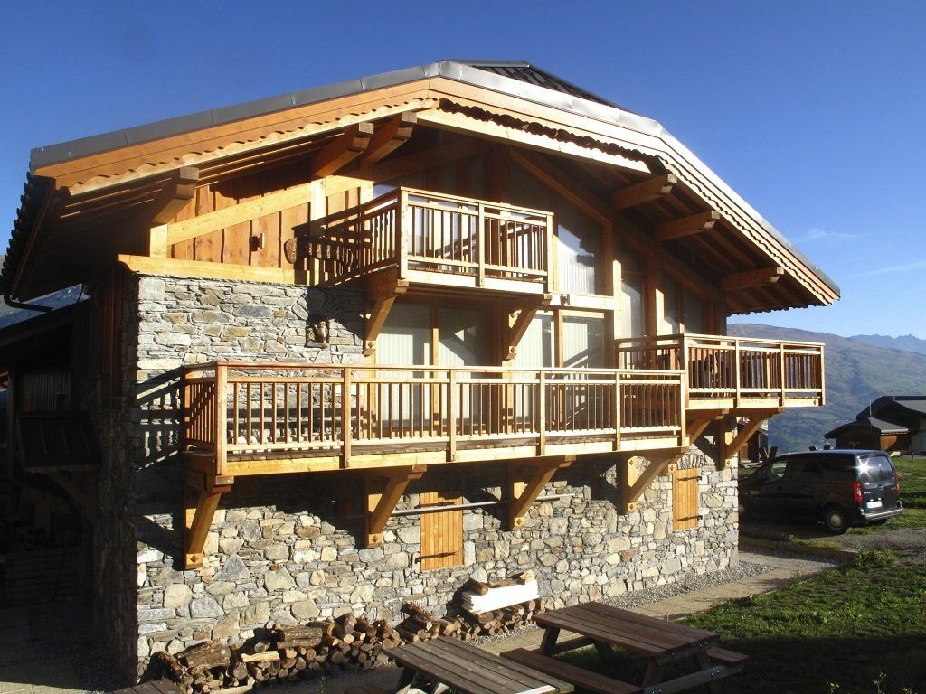 Vue extérieure jour chalet Montalbert