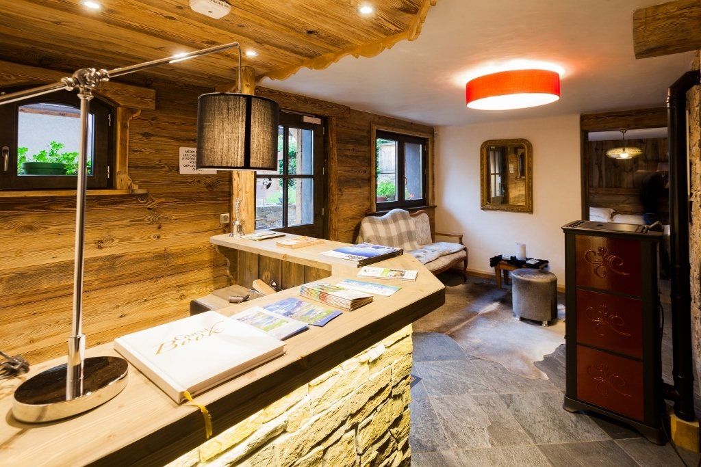 Hall d'entrée chalet Courchevel