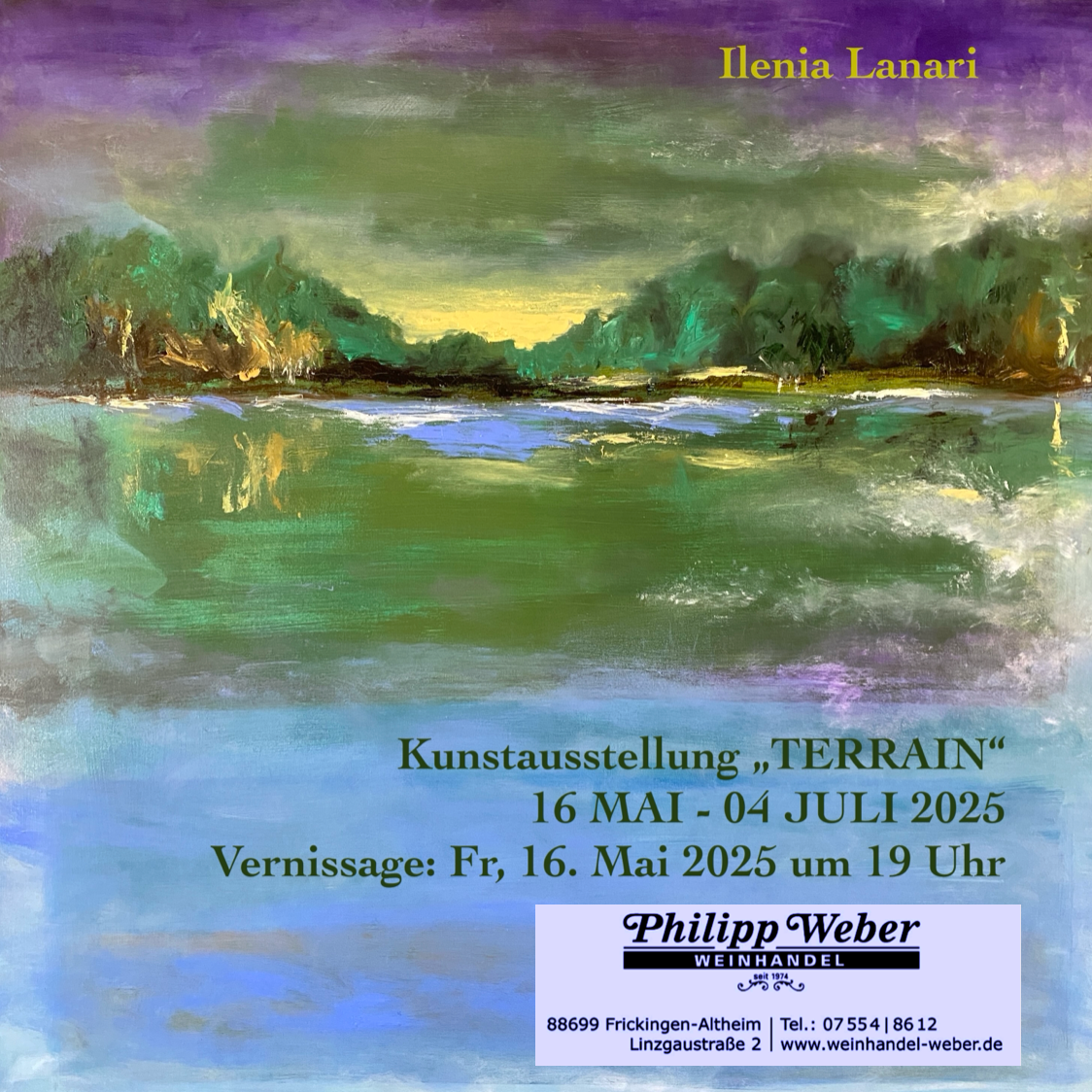 Ilenia Lanari Solo Ausstellung Terrain. WEIN TRIFFT KUNST Ilenia Lanari Solo Ausstellung Terrain. WEIN TRIFFT KUNST
