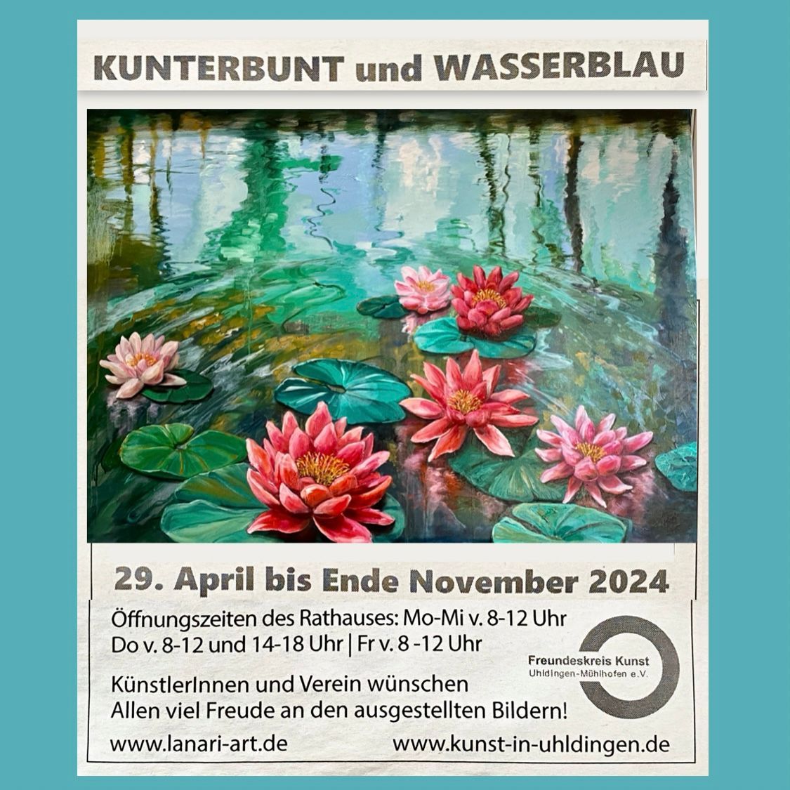 Ilenia Lanari art Ilenia Lanari Ausstellung Kunterbunt und Wasserblau in der  Rathausgalerie Ilenia Lanari art Ilenia Lanari Ausstellung Kunterbunt und Wasserblau in der  Rathausgalerie