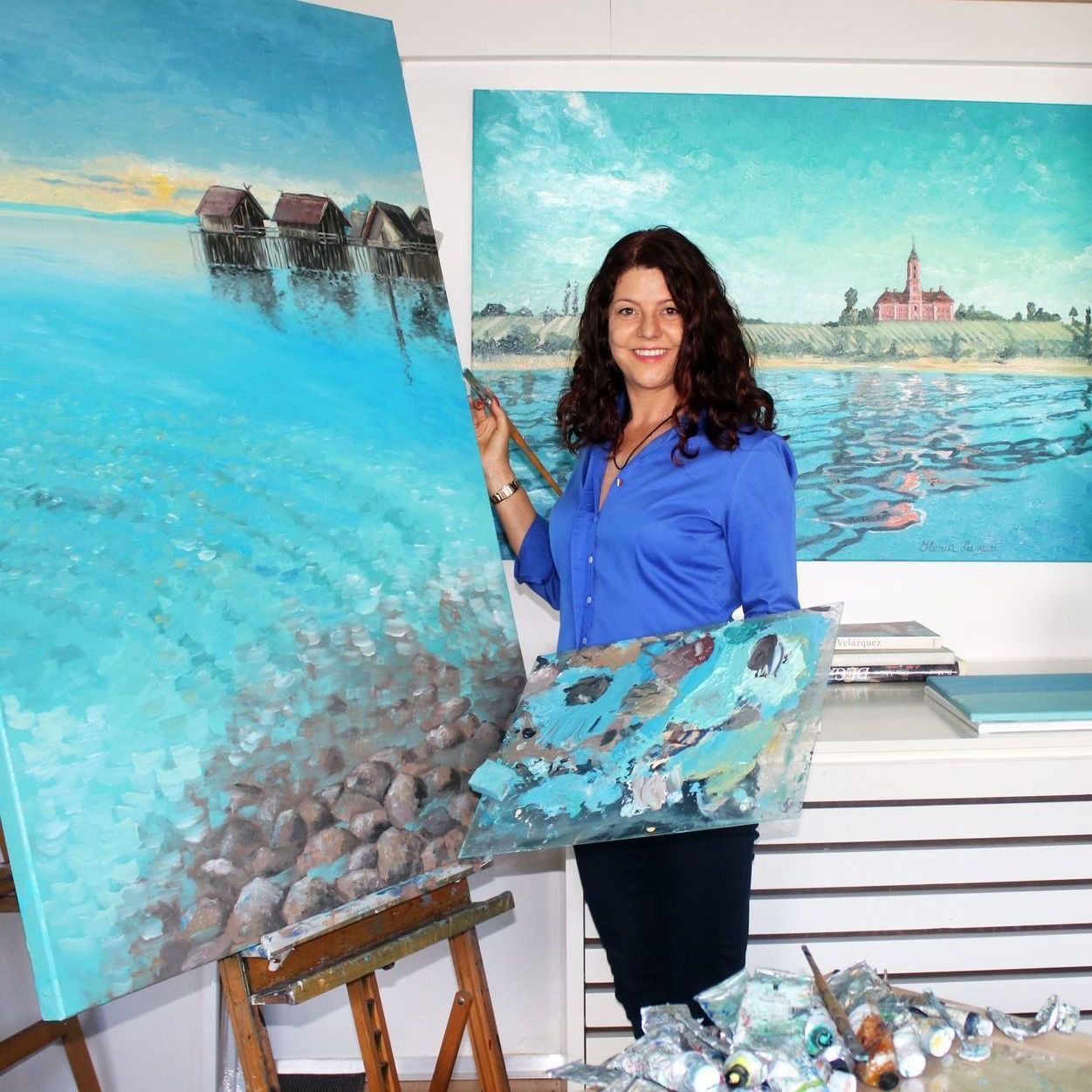 Ilenia Lanari Solo Ausstellung Bodensee in der Rathausgalerie in Owingen Ilenia Lanari Solo Ausstellung Bodensee in der Rathausgalerie in Owingen