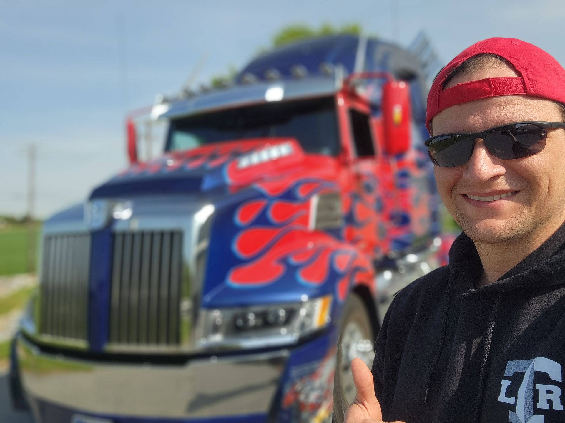 11-foot Optimus Prime cosplay