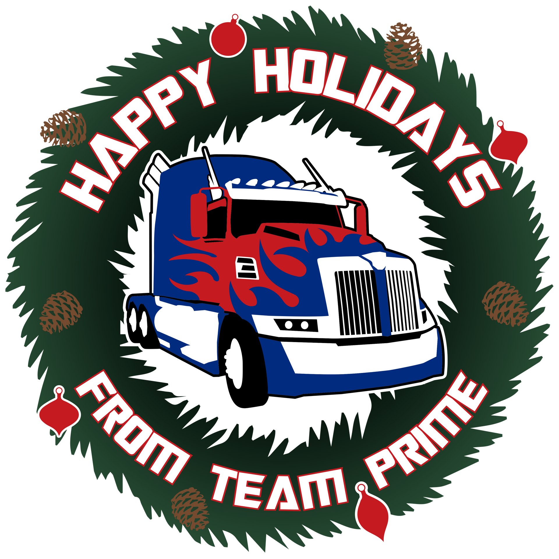 Happy Holidays Ornament