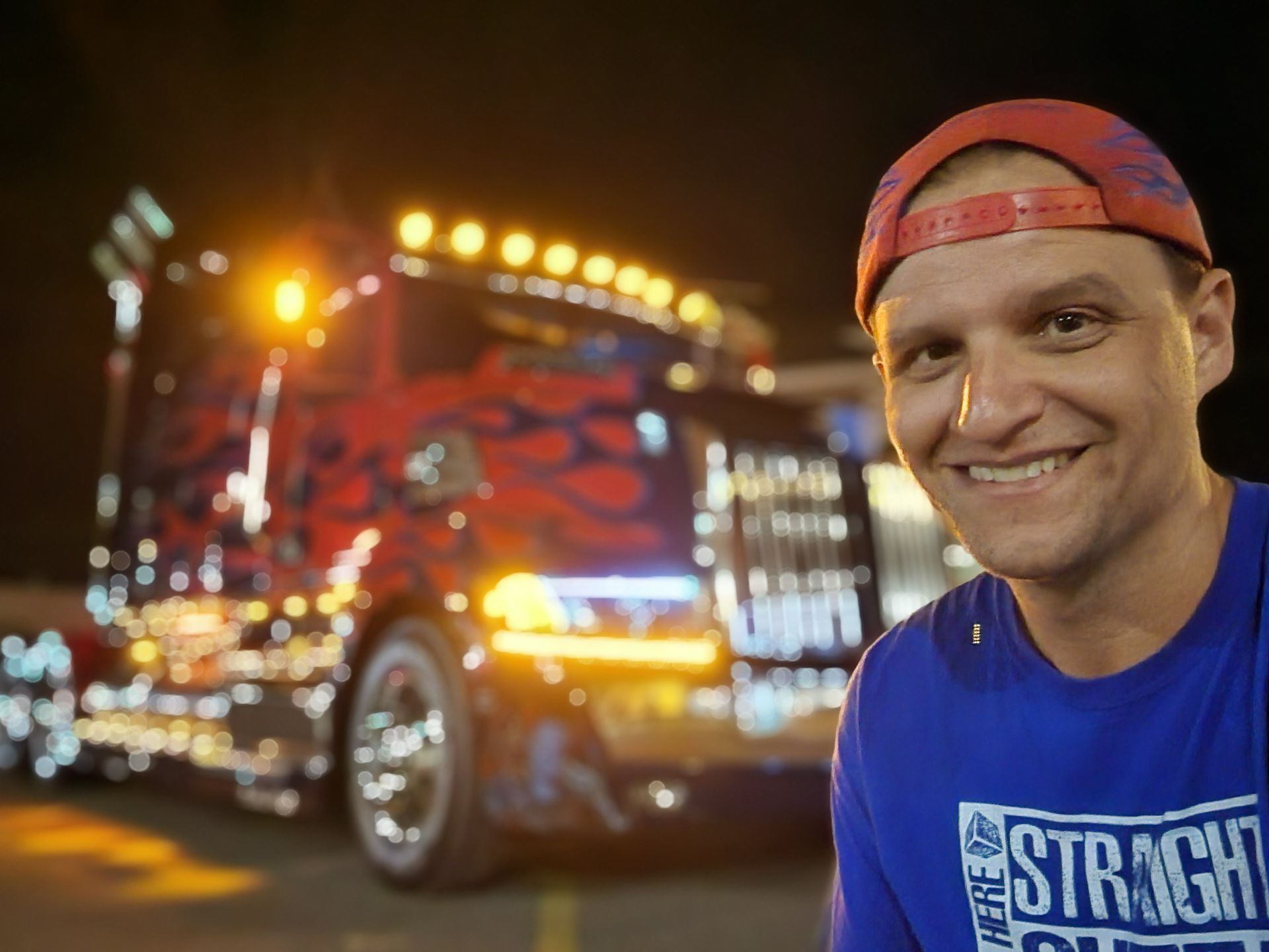 Optimus Prime cosplay for hire